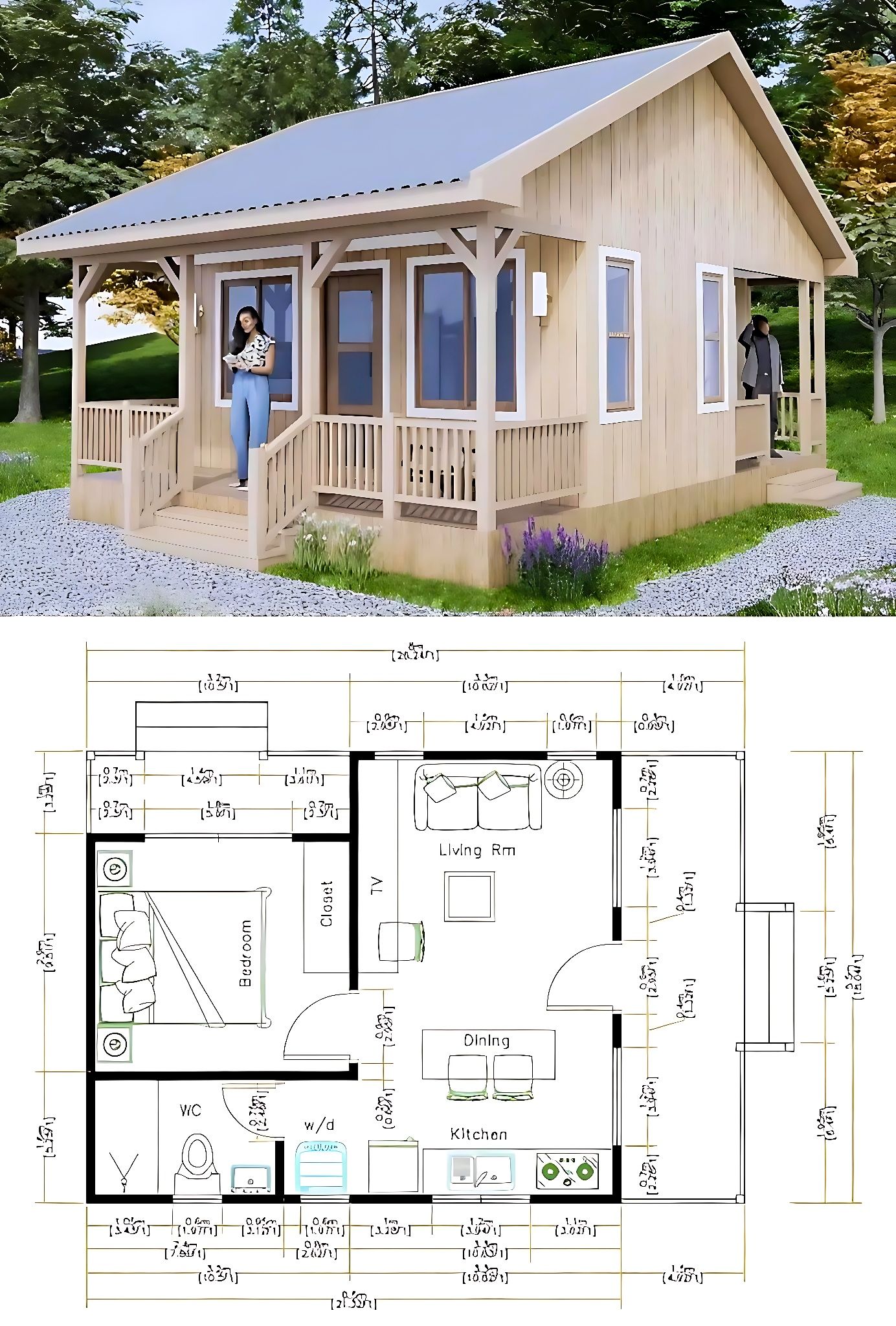 quintymirjam - 🏠 DETAILED DESCRIPTION OF THE COTTAGE DESIGN The design ...