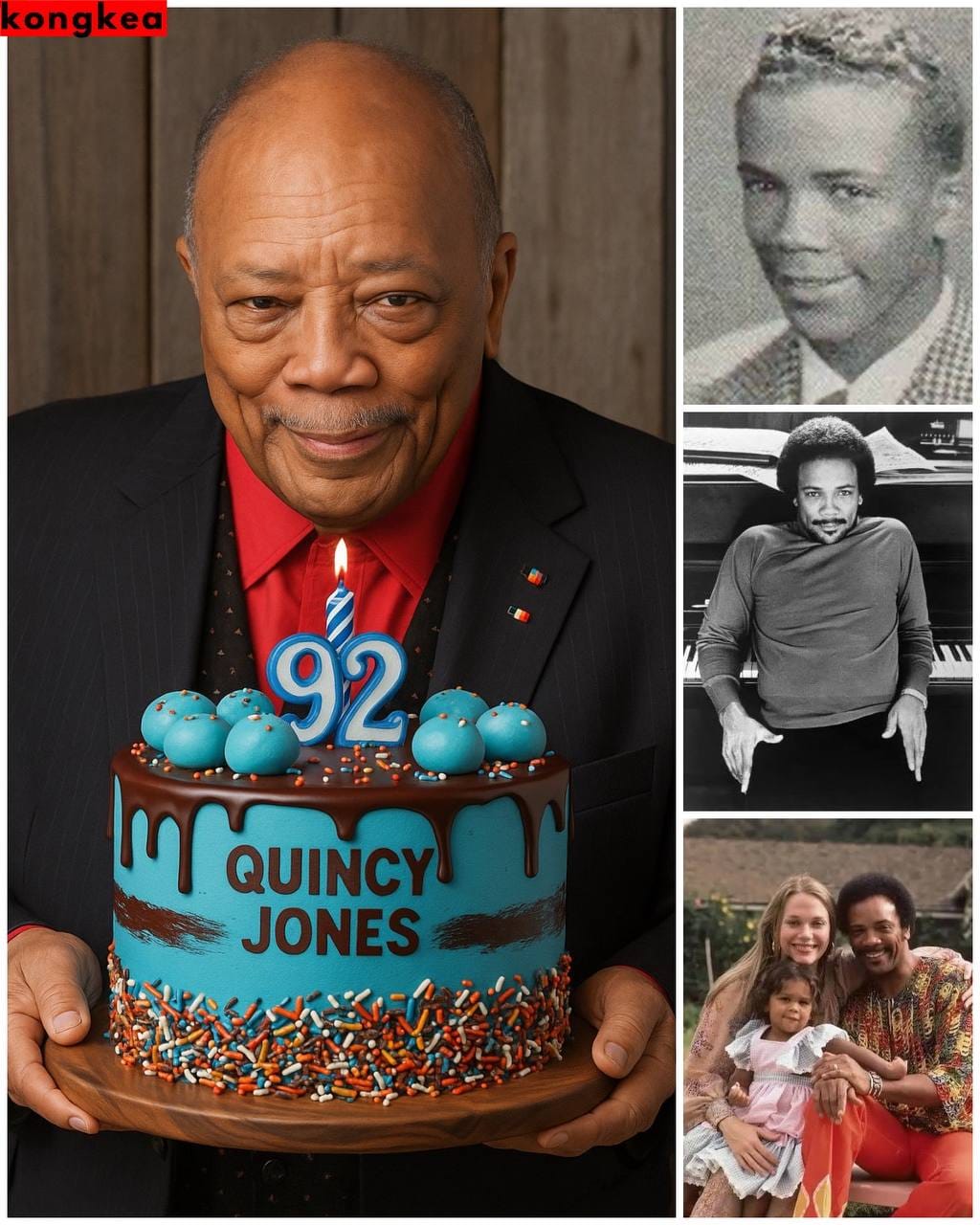 🎉🎂 Happy 92nd Birthday to Quincy Jones! 🎂🌟 🎶🏆 Music Legend