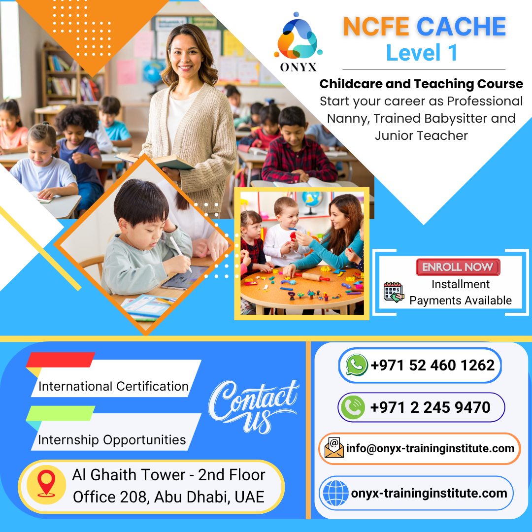 The NCFE CACHE... - Onyx Education and Development Institute | Facebook