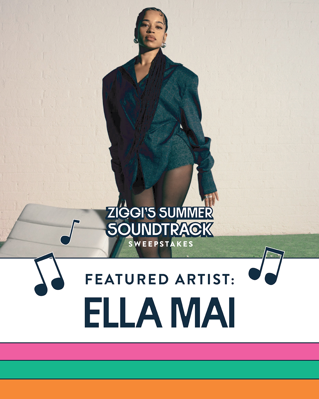 Win Ella Mai tickets with Ziggi's Summer Soundtrack Sweepstakes