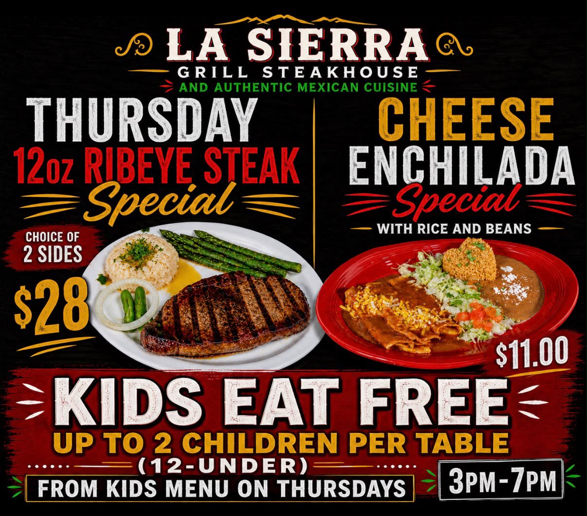 La Sierra Grill Steak House | Hereford AZ