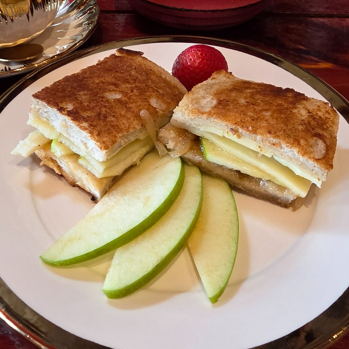 Ruby Tea Room - This one surprises people. 🫖 Apple, white... | Facebook