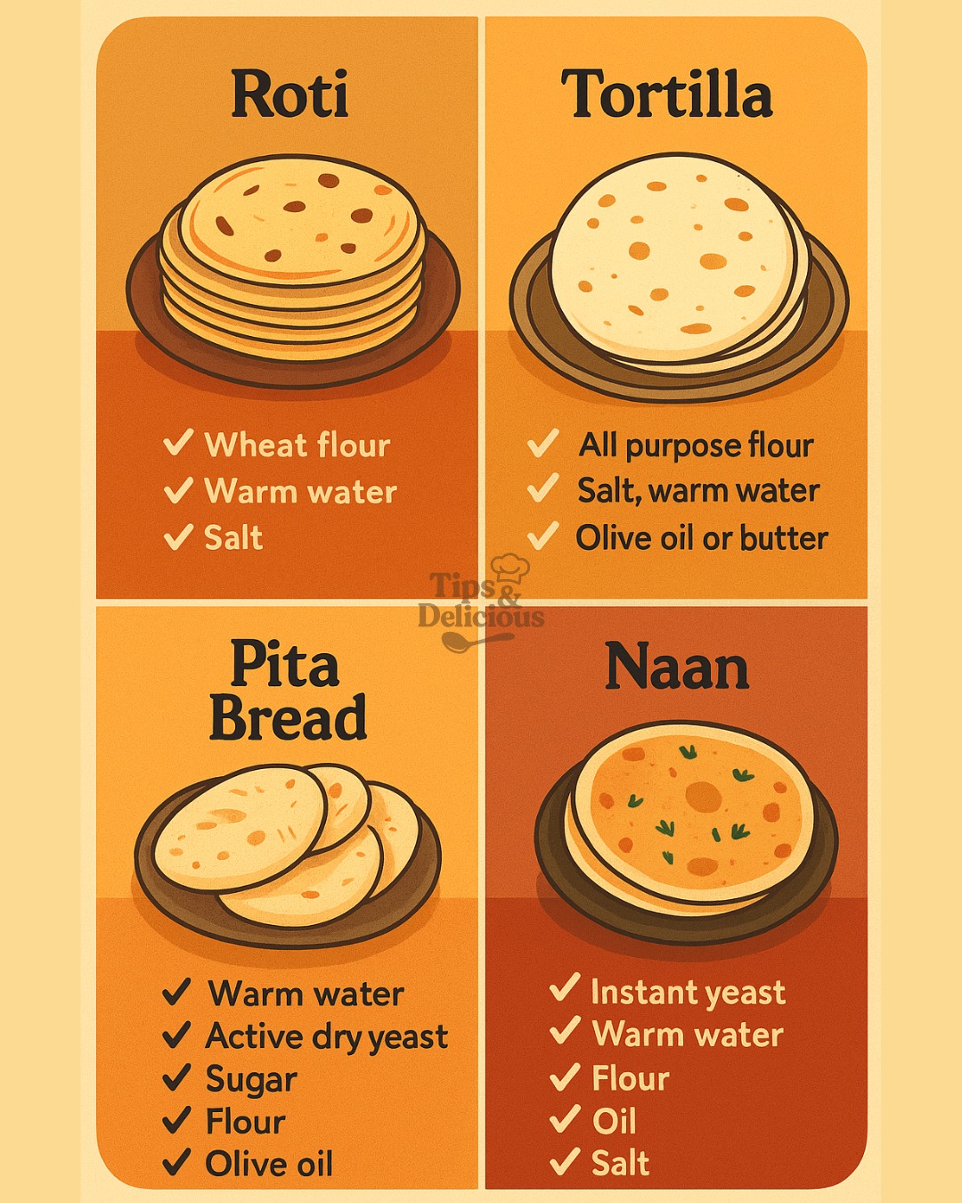Tips - Bread-making doesn’t have to be complicated! 🍞 From roti and ...