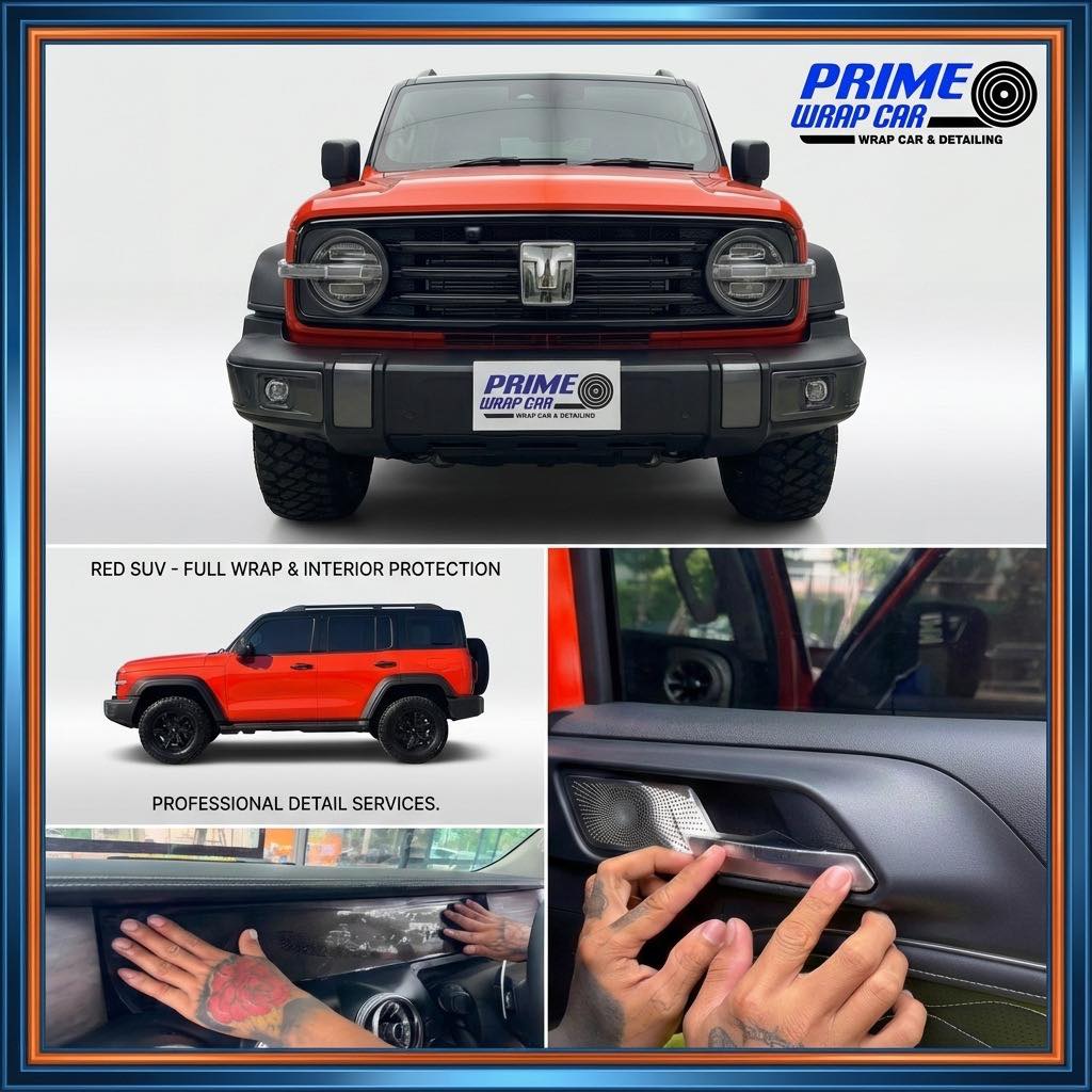 PRIME WRAP CAR