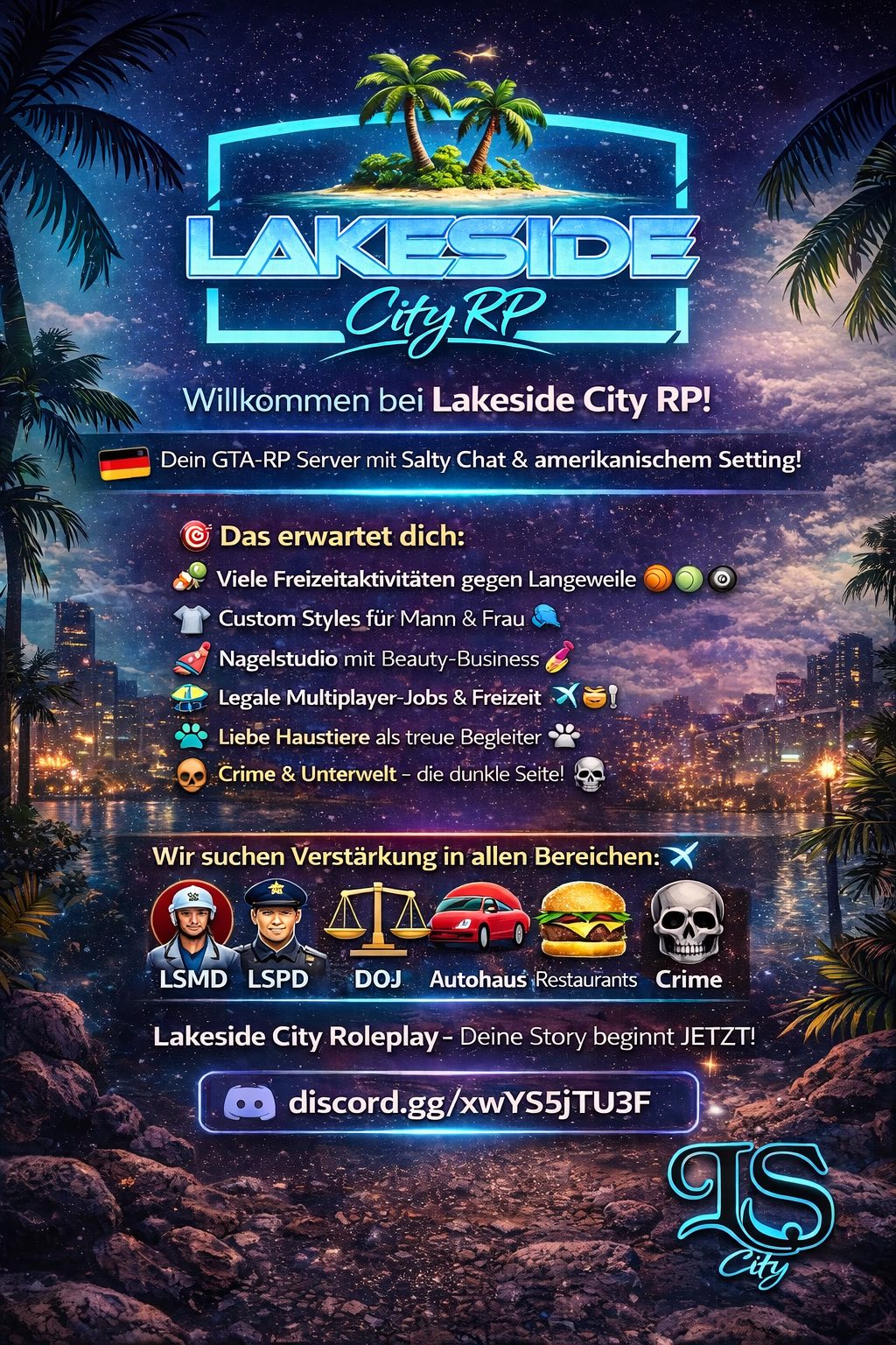 GTAV FiveM Germany Community | 🌆 Lakeside City RP – Mehr als nur ein ...