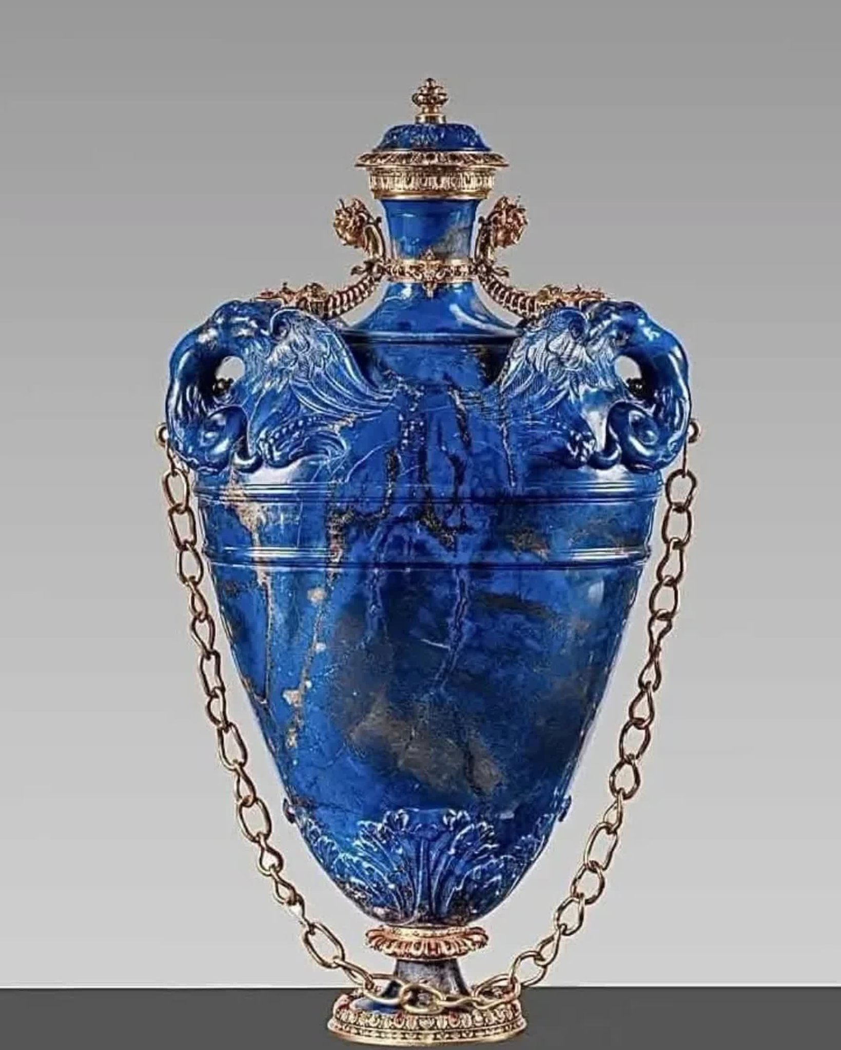Lapis Lazuli Vase, Designed by Bernardo Buontalenti and made by