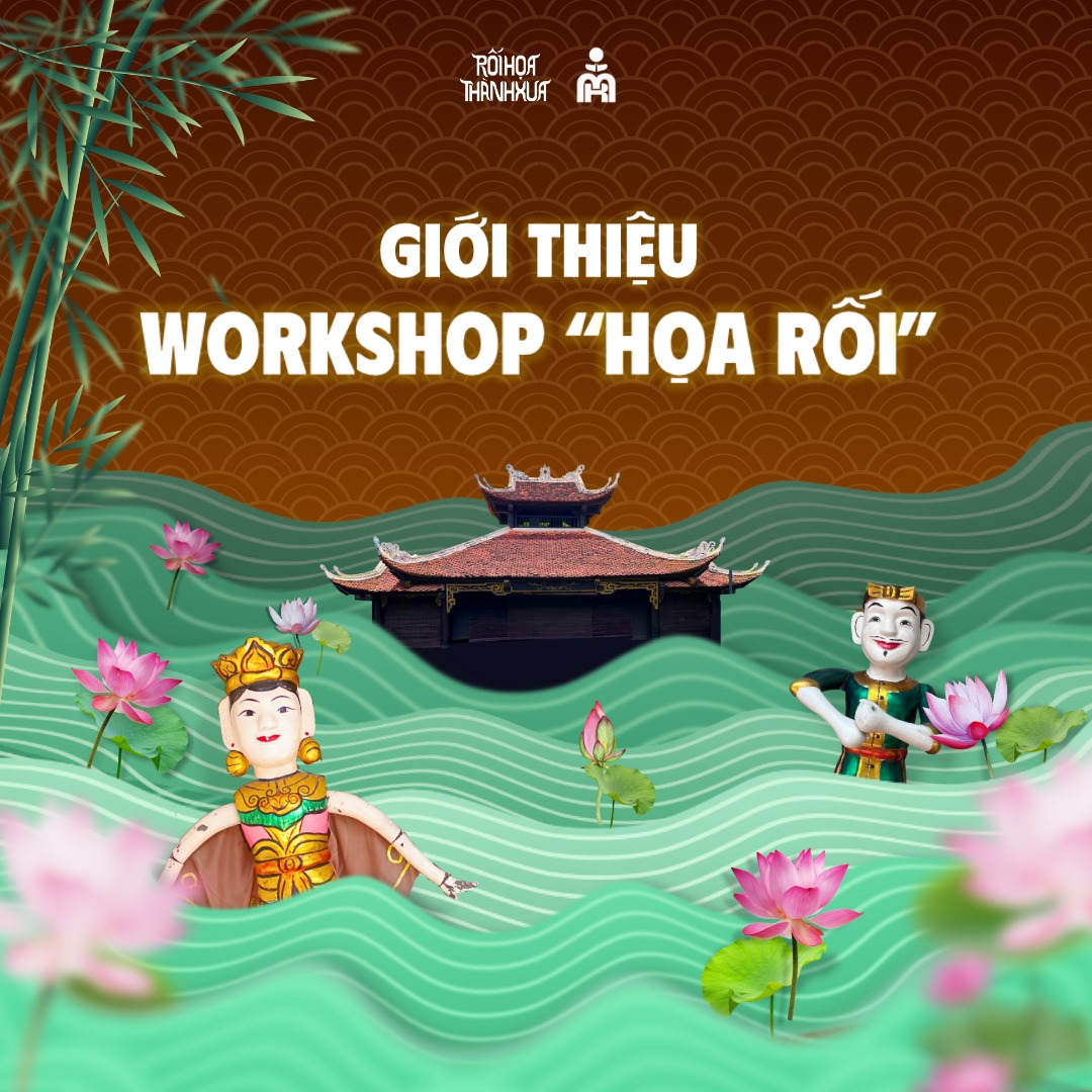 GIỚI THIỆU WORKSHOP HỌA RỐI ⏰ Thời gian: 18h00 - 21h30, Thứ 7, ngày 23 ...