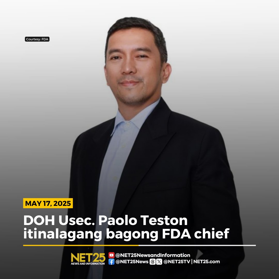 Itinalaga ng Malacañang si... - NET25 News and Information | Facebook