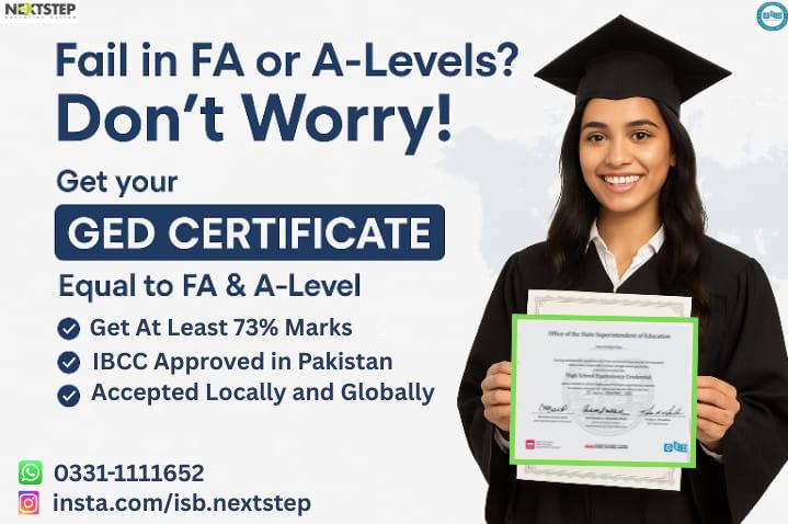 NEXT - Failed in FA or A-Levels? Don’t worry — your future is still ...