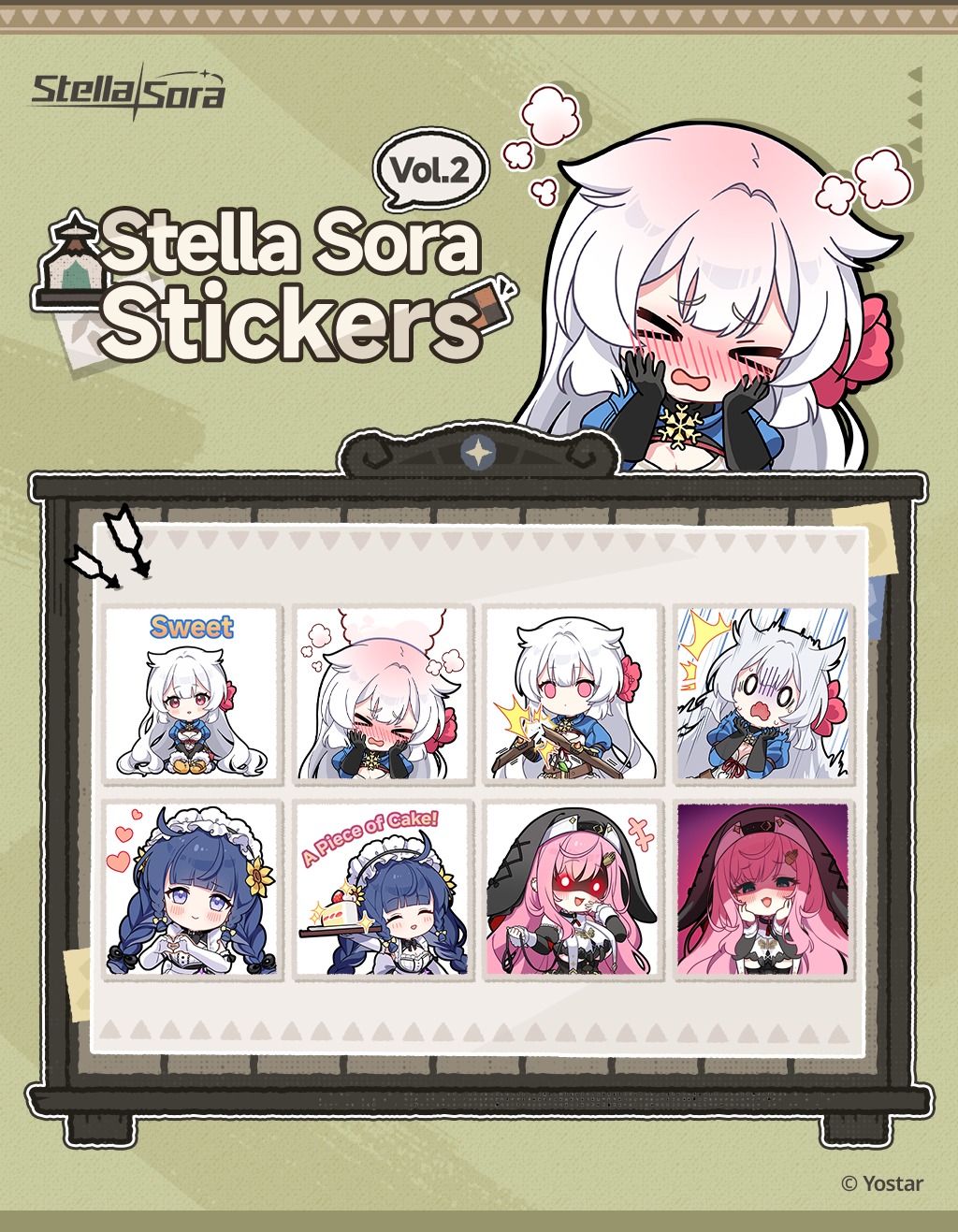 Stella Sora - Stella Sora Stickers Pack #2 Dear... | Facebook