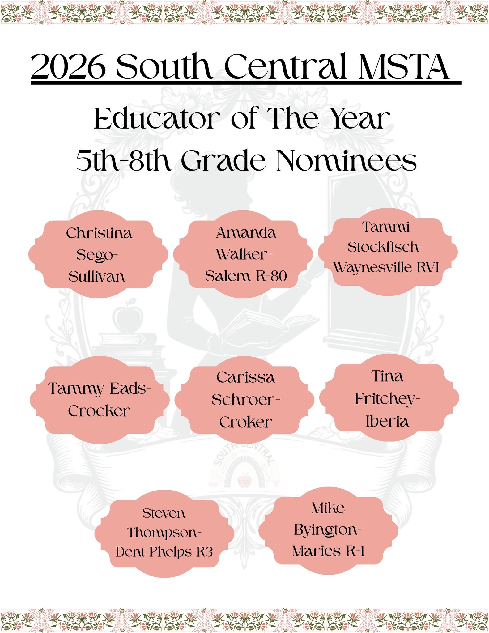 South - 🎉 Congratulations to Our 2026 South Central MSTA Educator of ...