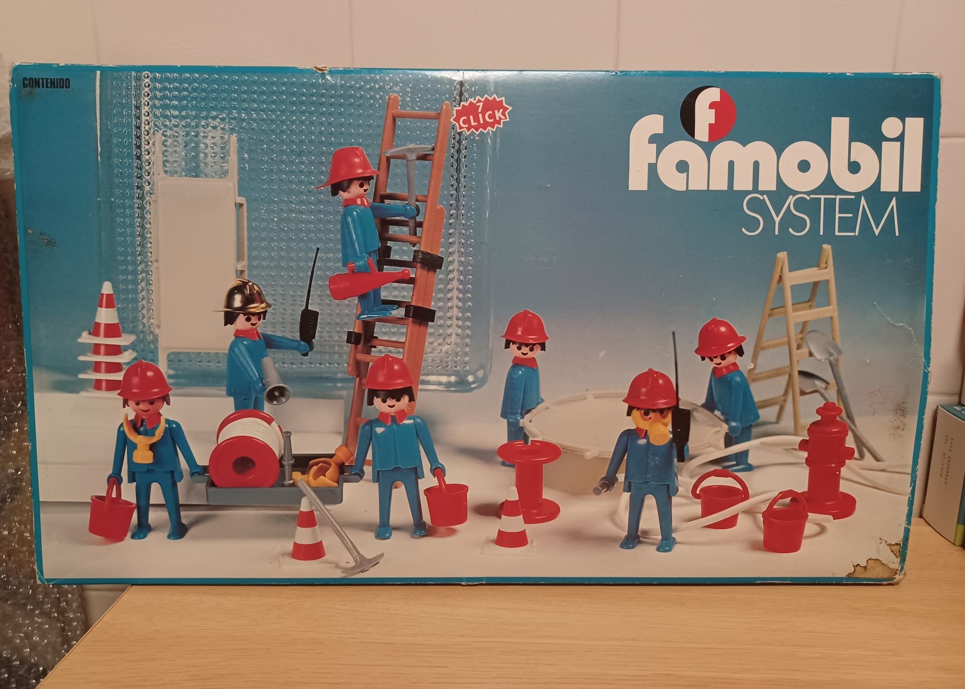 Playmobil's classic firemen set 3403 from 1977