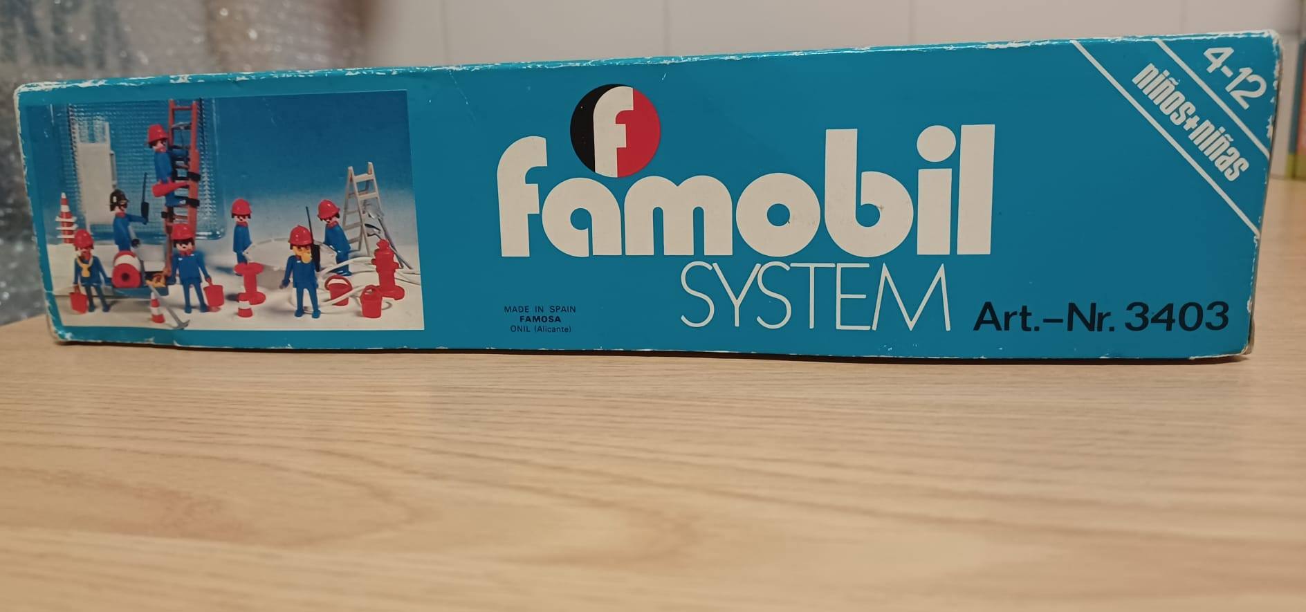 Playmobil's classic firemen set 3403 from 1977