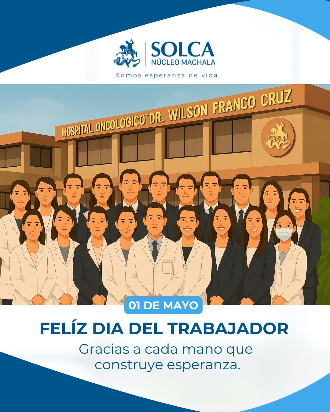 Solca - Hoy celebramos el esfuerzo de cada trabajador, que, desde su ...