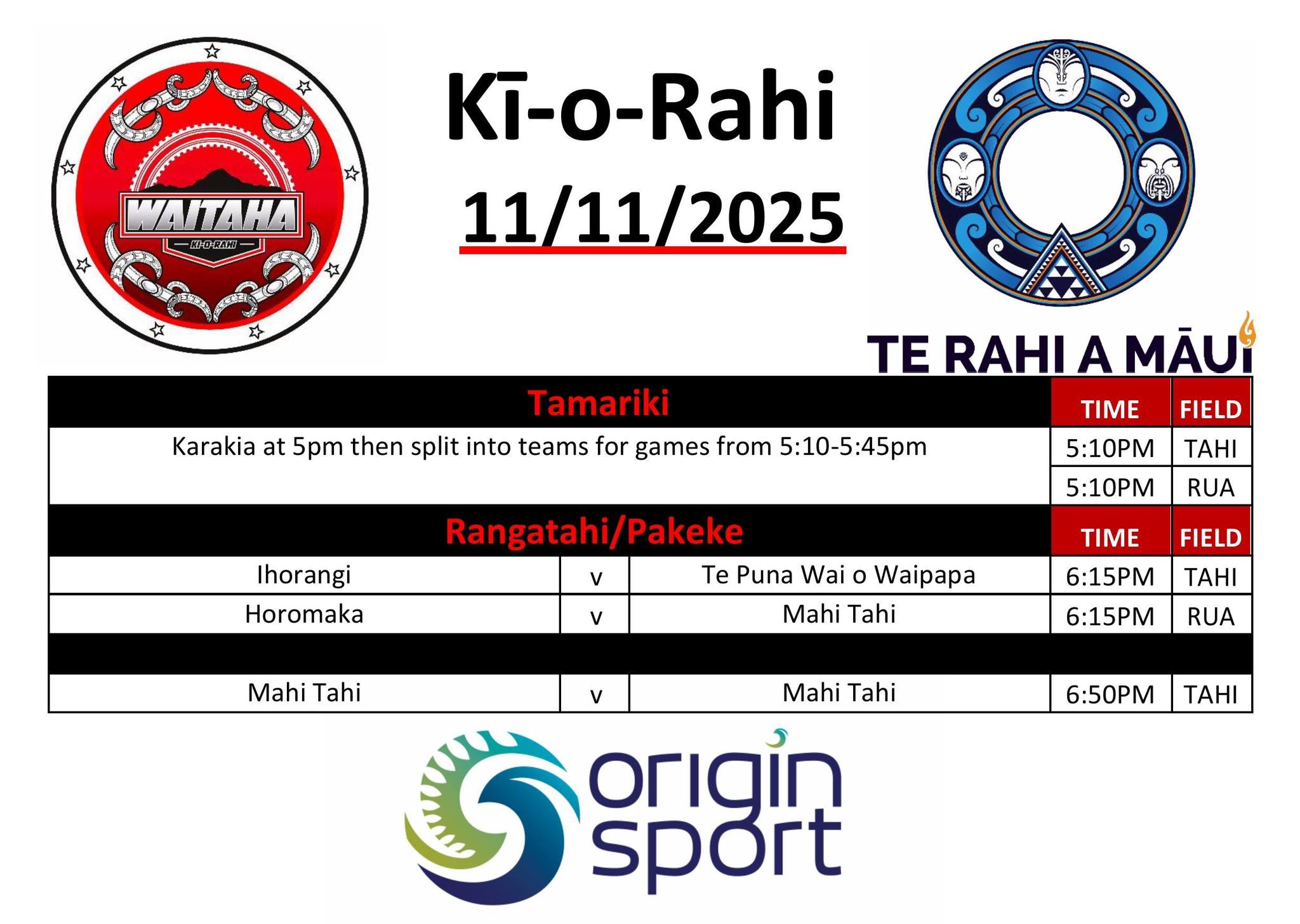 No Touch this week ahead of long... - Origin Sport Modules | Facebook