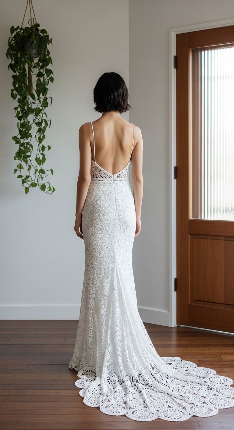 Have a wonderful time everyone. These are the pictures taken during the wedding of my son. As you see my simple crochet dress, I'm using a lining inner green and this is