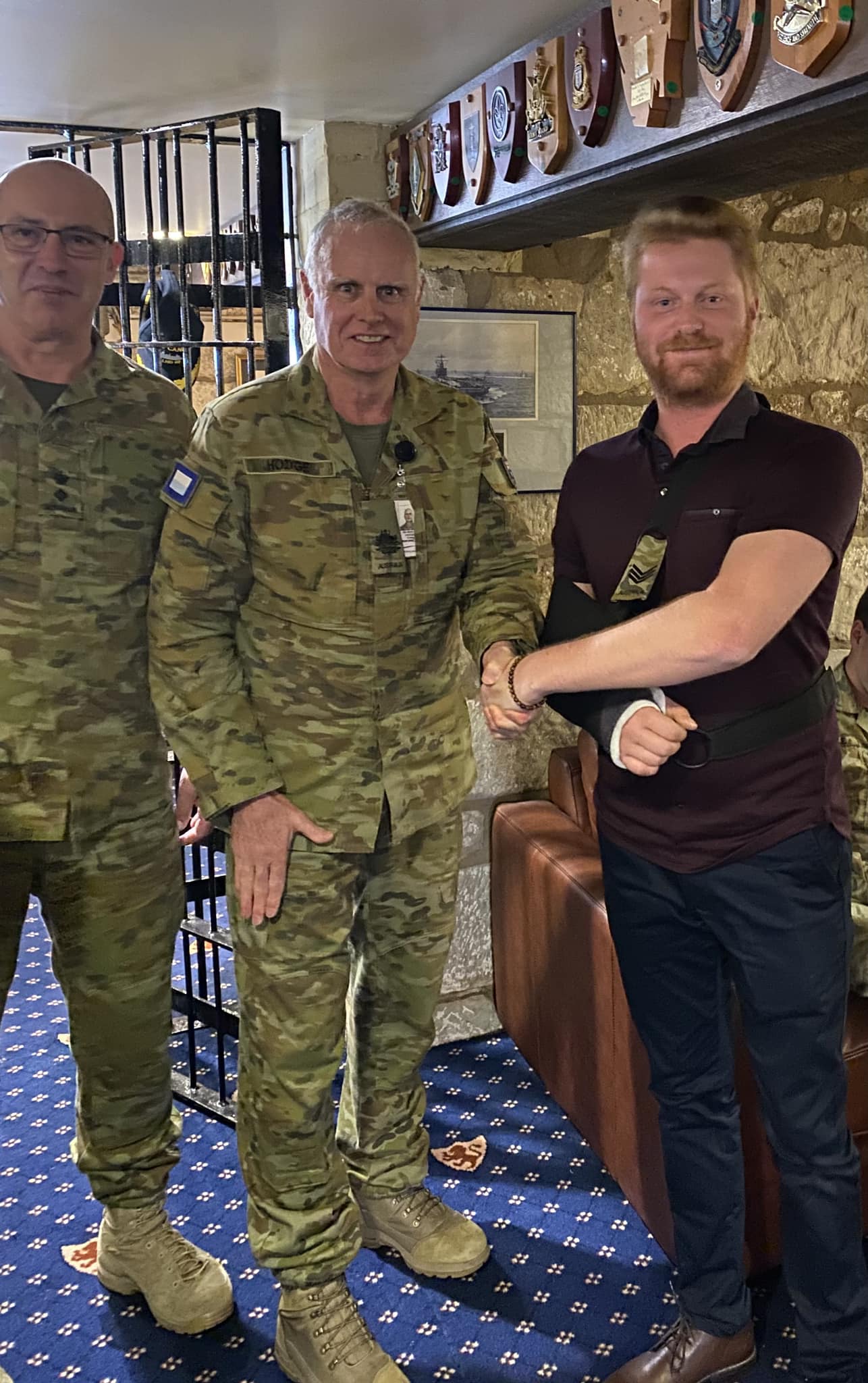 On the 11th of December the CO LTCOL Andrew Farquhar had the pleasure ...