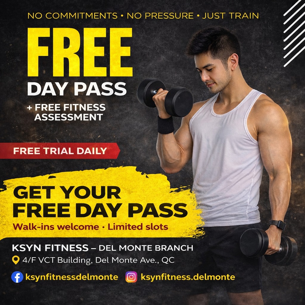 KSYN - Feel the Difference 🔥 Drop by at KSYN Fitness Del Monte and ...