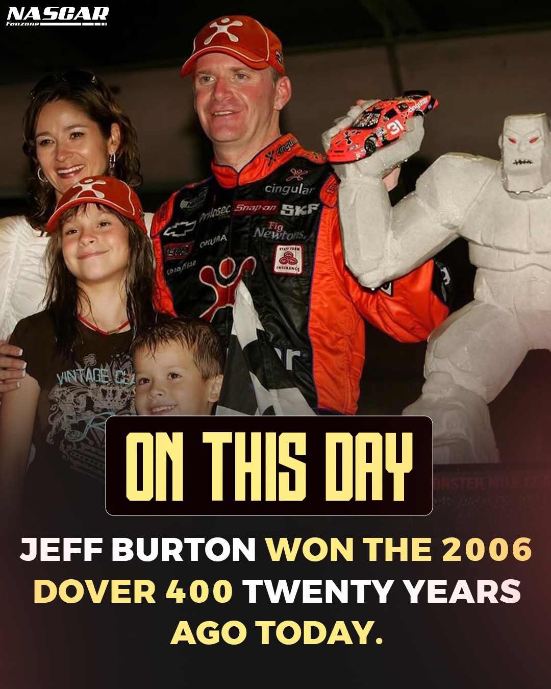 Jeff Burton's 2006 Dover 400 NASCAR victory remembered