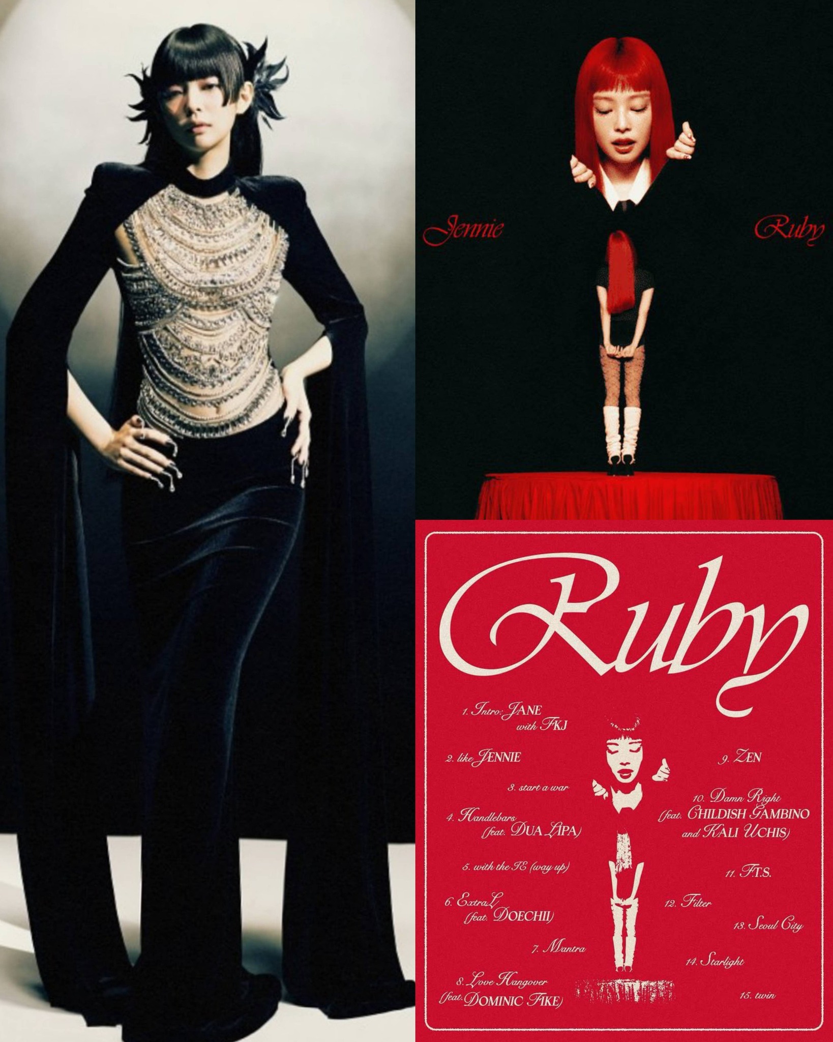 Ruby - The Official Album Sampler 🔗 youtu.be/ZXPYwv7JUpk #JENNIE