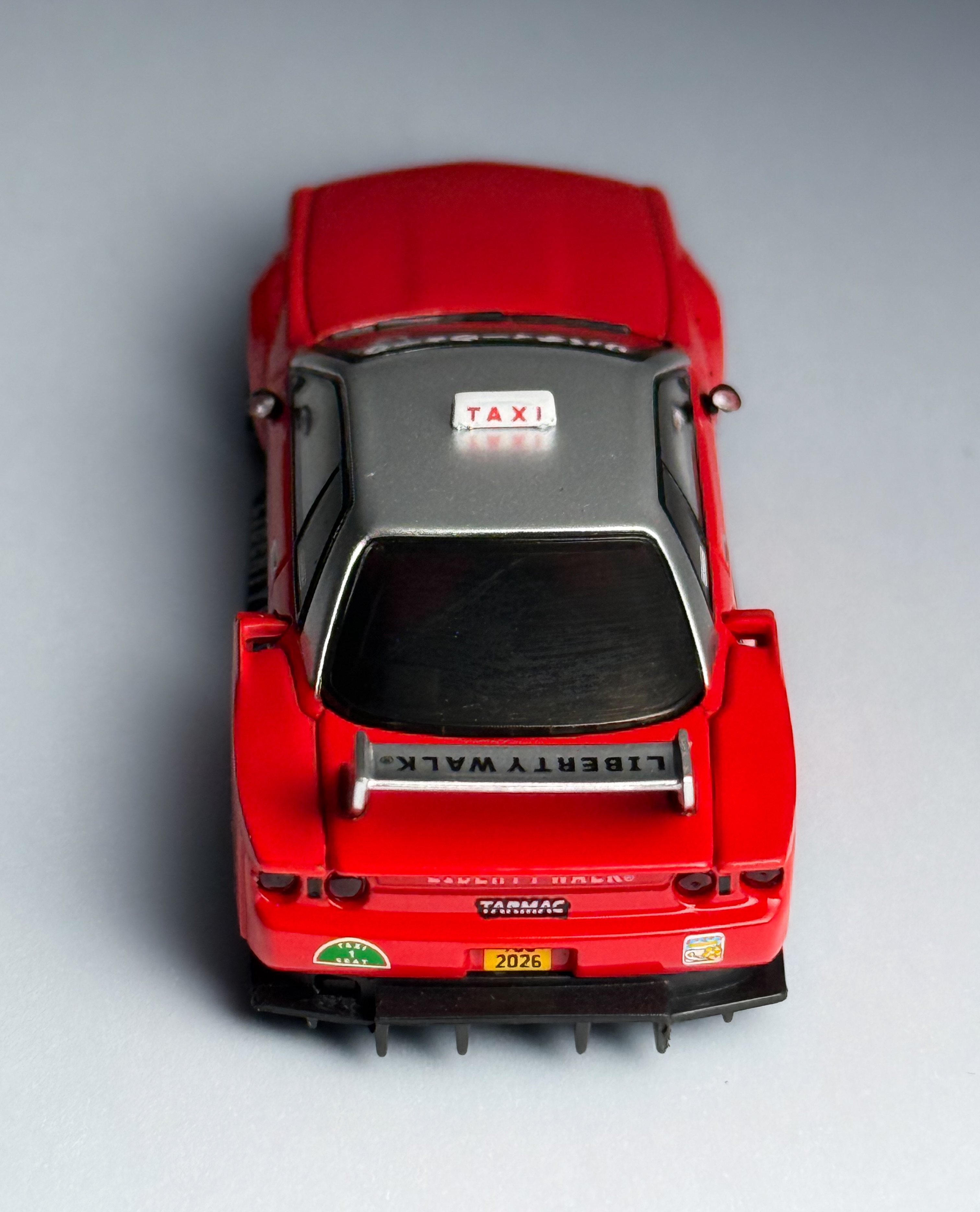 Tarmac Works Nissan R32 Skyline model at Hong Kong ToyCar Salon 2026