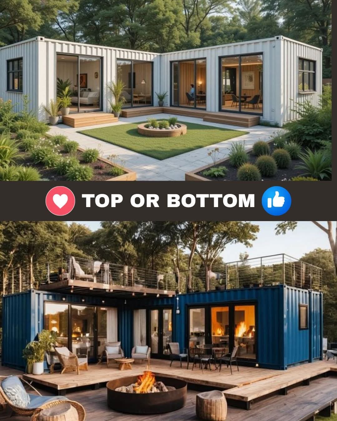 Affordable - - Top Design: The L-Shaped White Container Home This ...