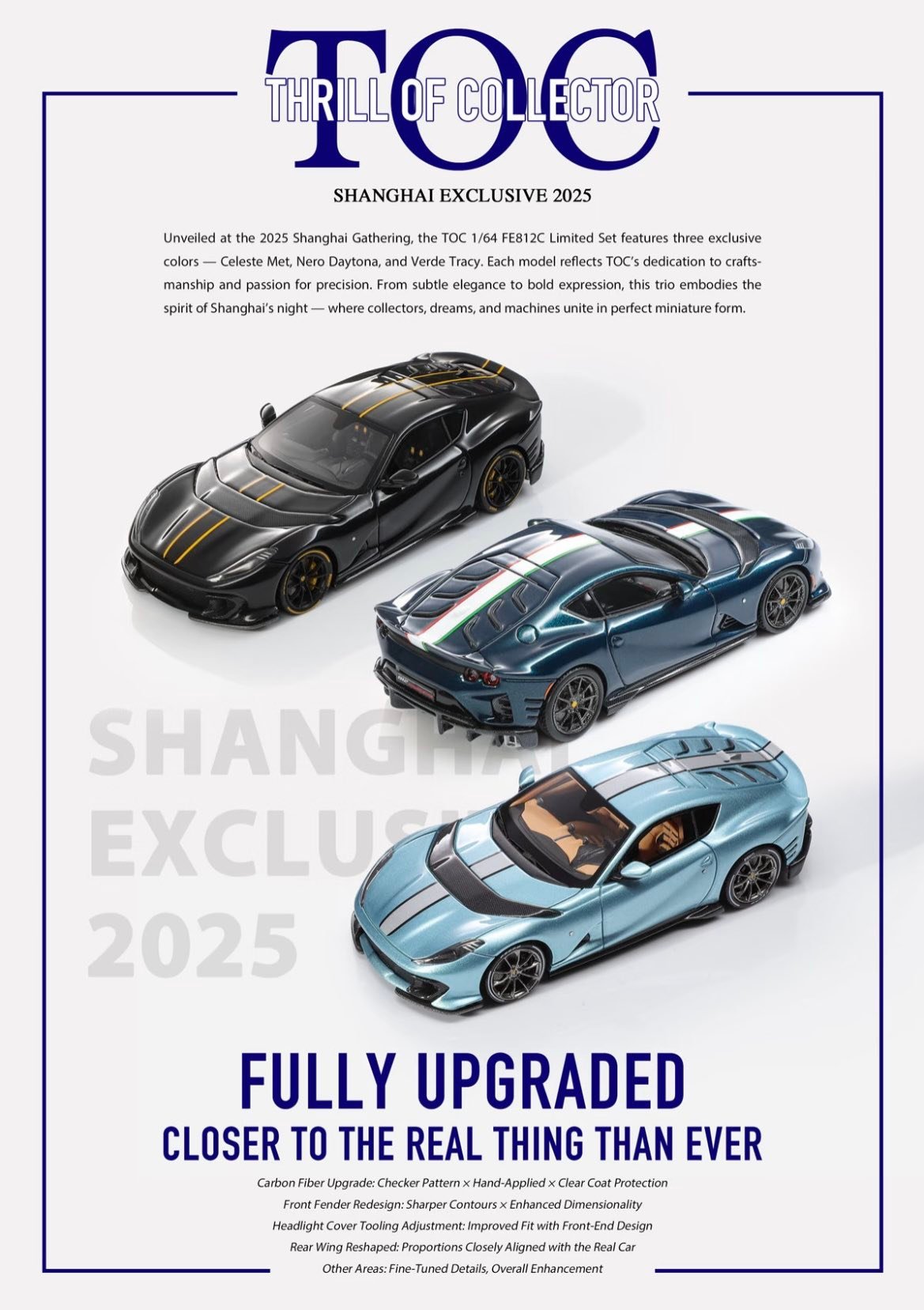 PRE-ORDER!! (FCFS) Fuelme x TOC 1/64 Fuelme 812 Competizione
