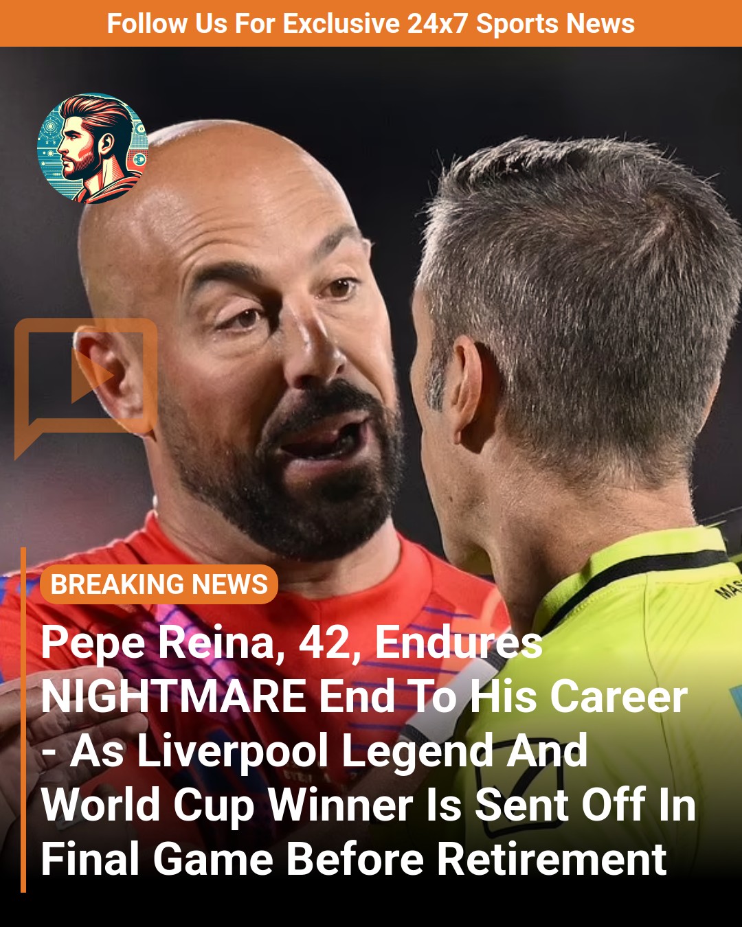 Pepe Reina has retired from football. He made 394 appearances
