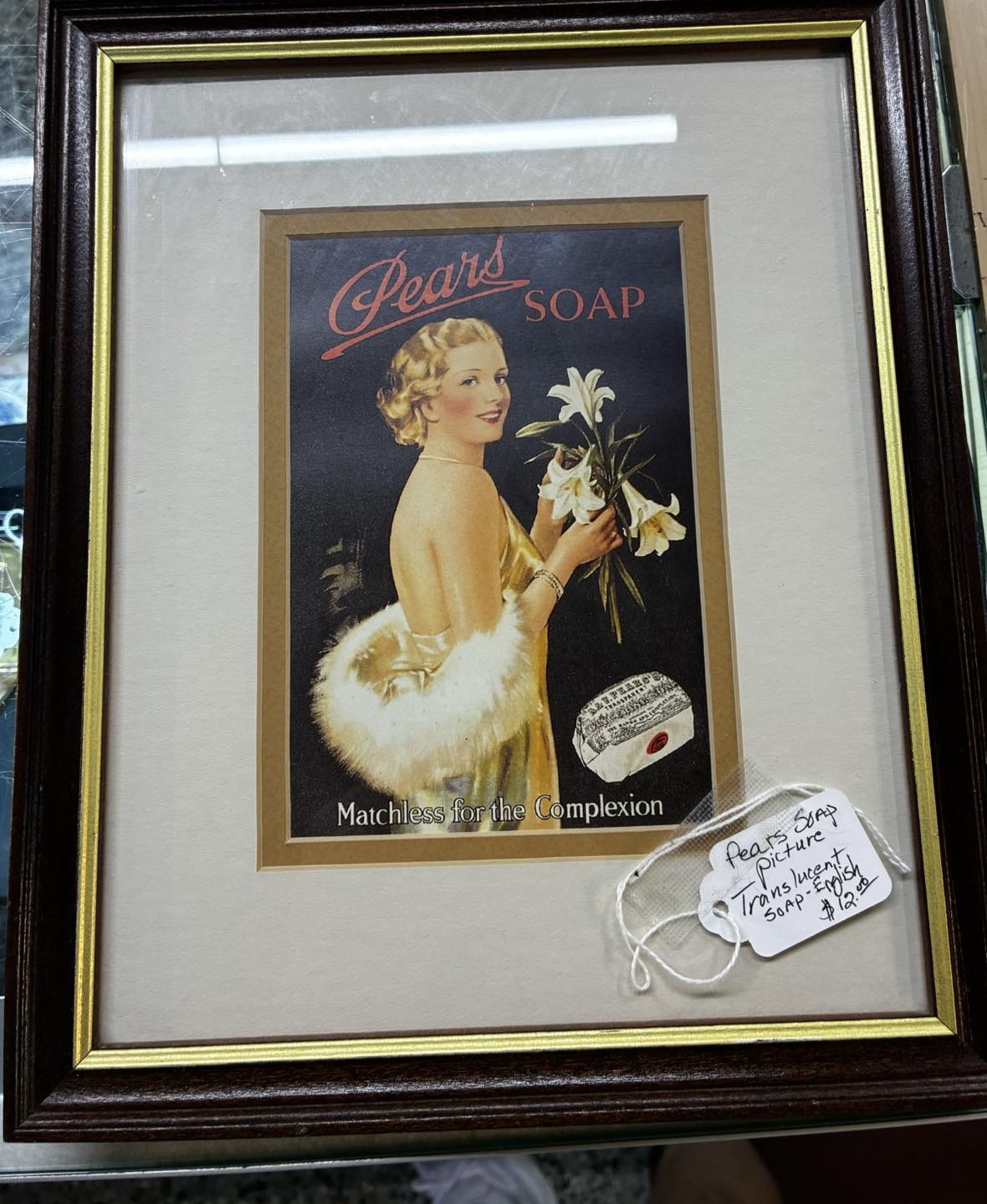 Vintage Pears' soap advertisement for sale
