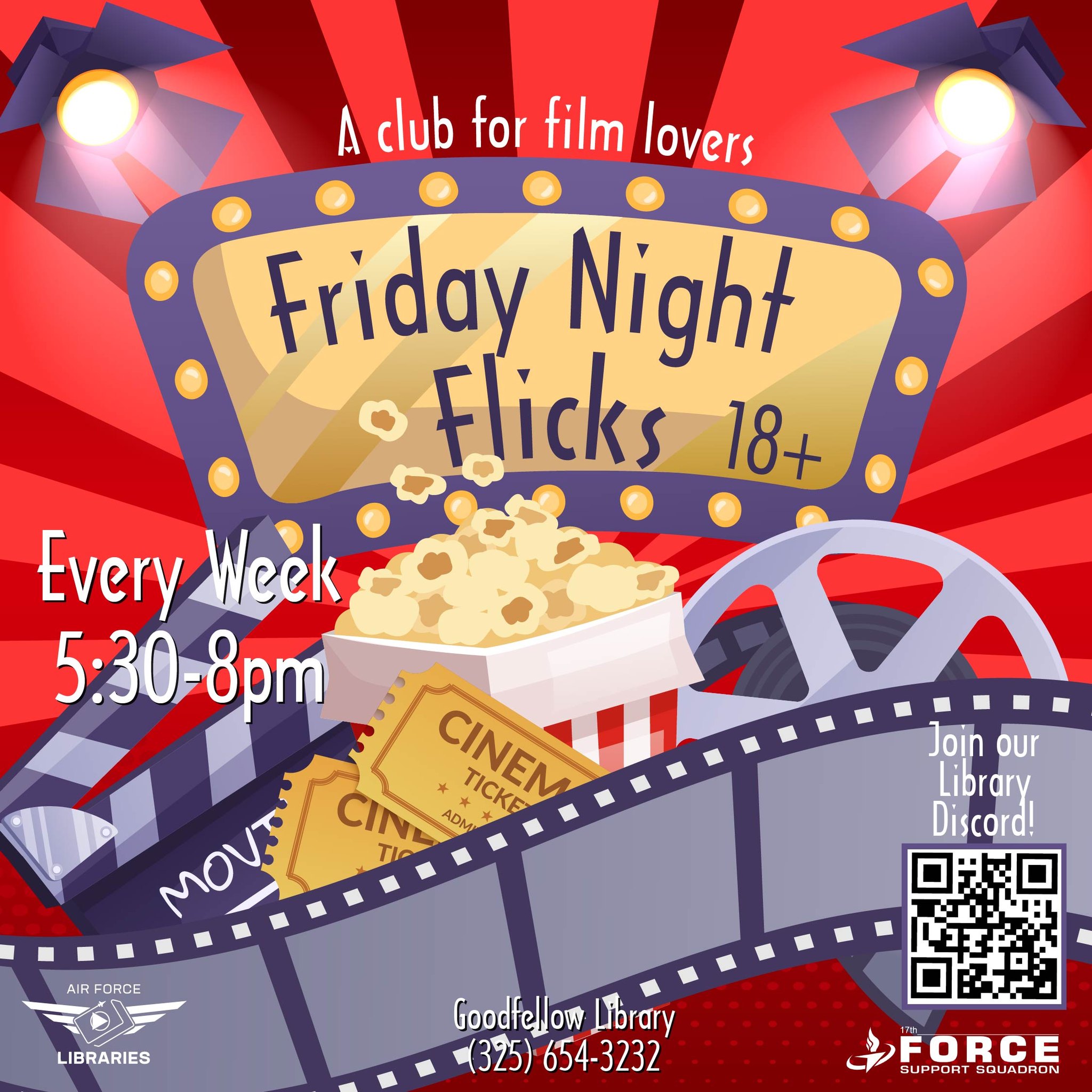 17 - 🎬 Calling All Film Buffs! Love movies? So do we! 📽 Join us every ...