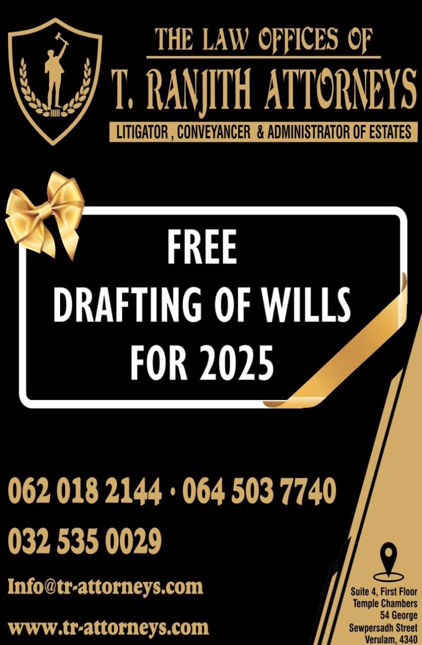 T Ranjith Attorneys | Verulam
