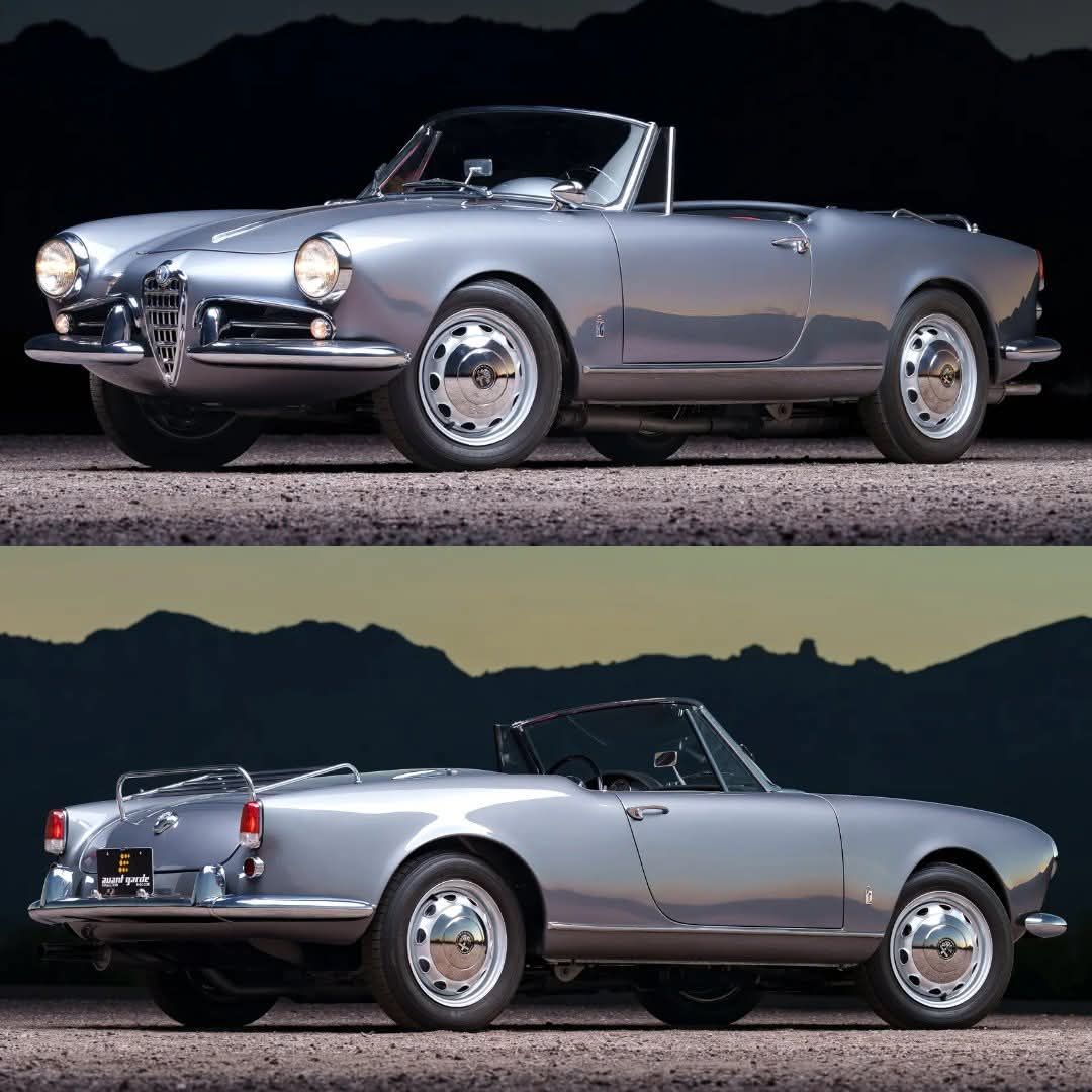 🆕 : 1963 Alfa Romeo Giulia Spider 'Veloce'. Just arrived for sale