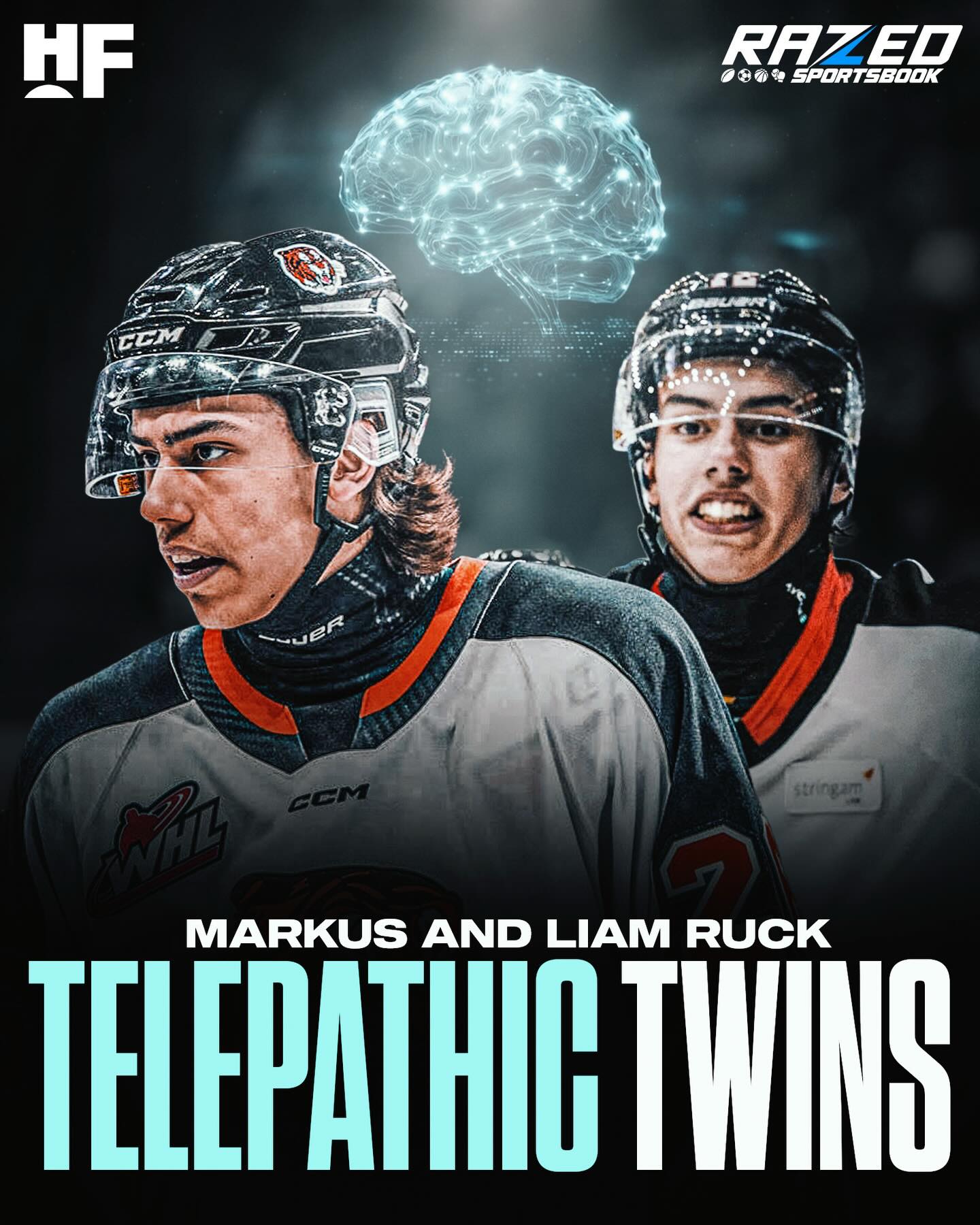 Hockey Forever - Marcus and Liam Ruck, twin brothers and... | Facebook