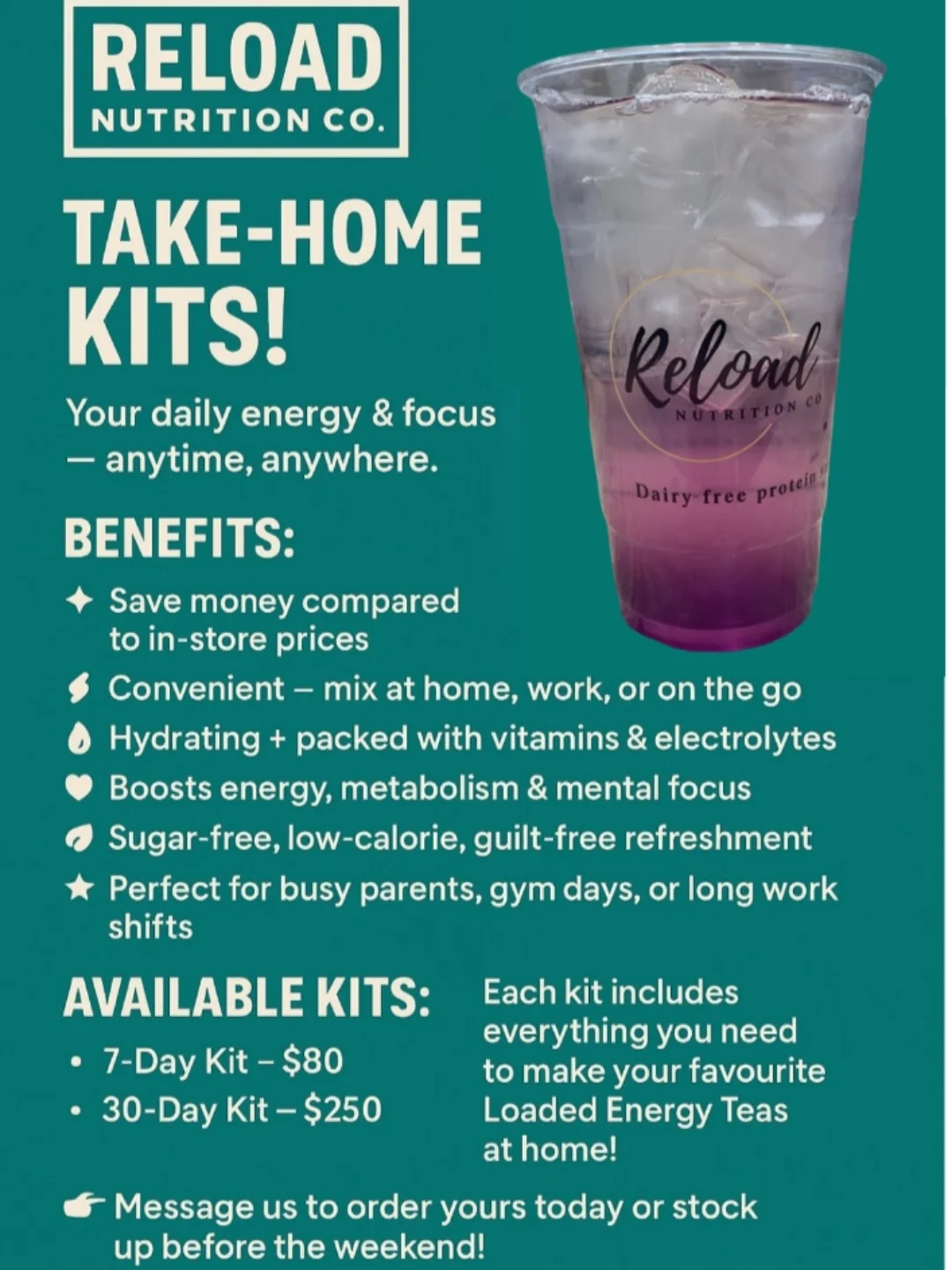 Reload Nutrition Co | Wagga Wagga NSW