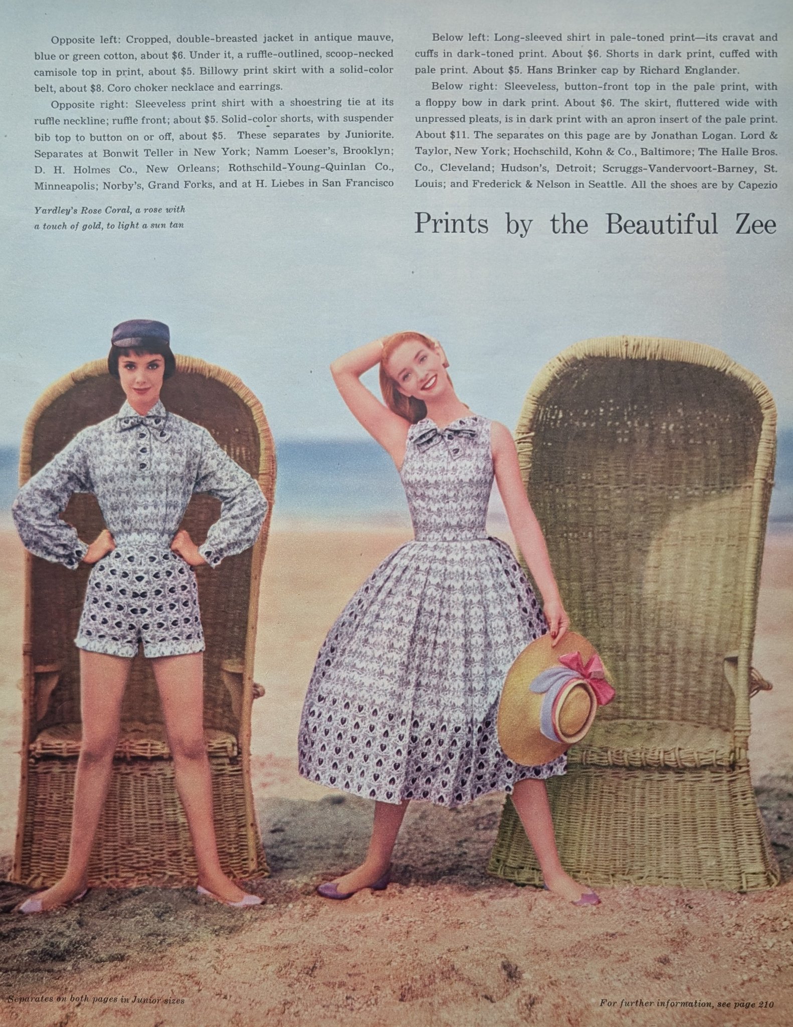 Seventeen April 1956 Photographed by Francesco Scavullo