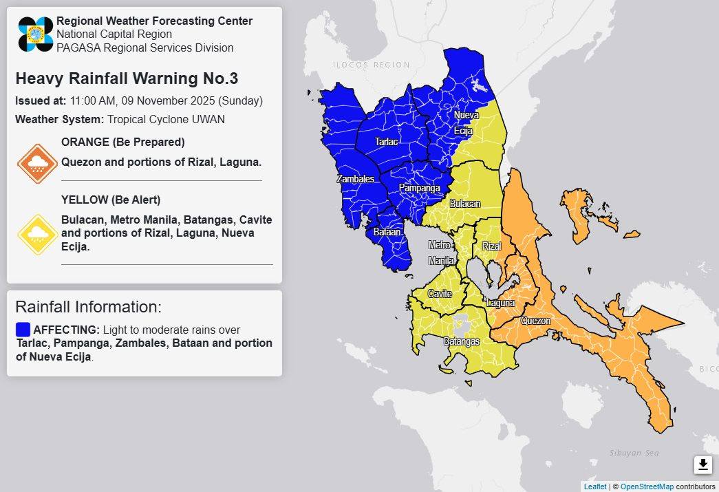 Municipal - #AlistoSilangueño | Heavy Rainfall Warning No. 3 Weather ...