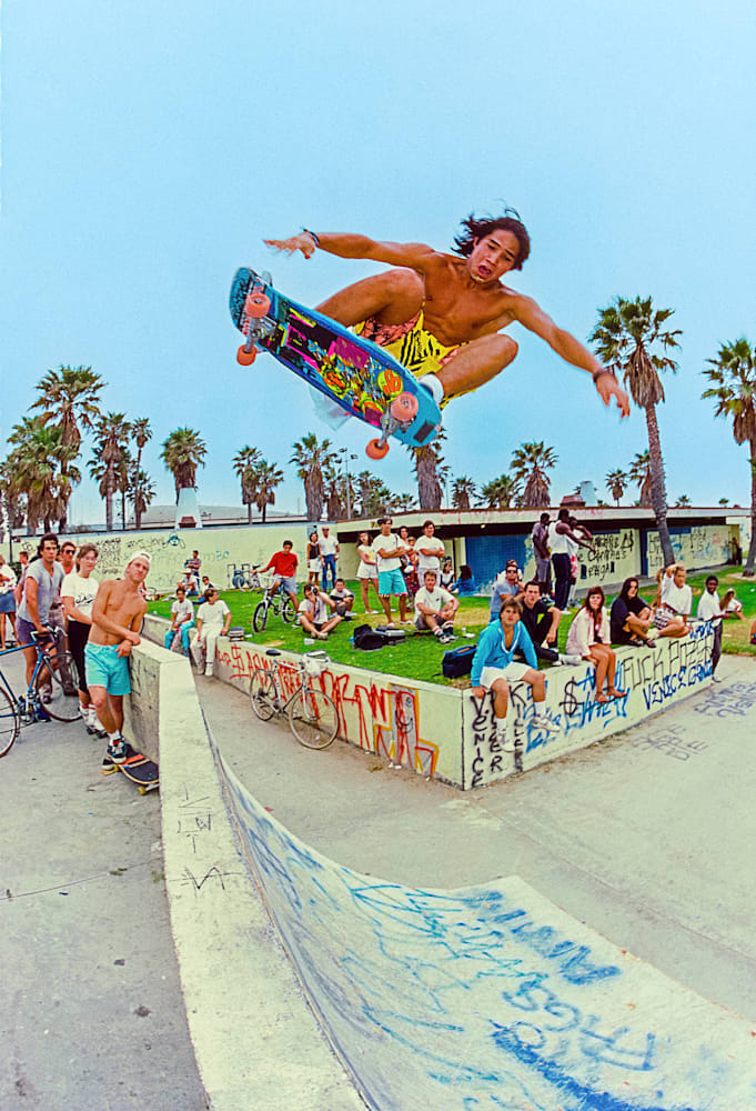 Christian Hosoi at The Venice Beach 1988s