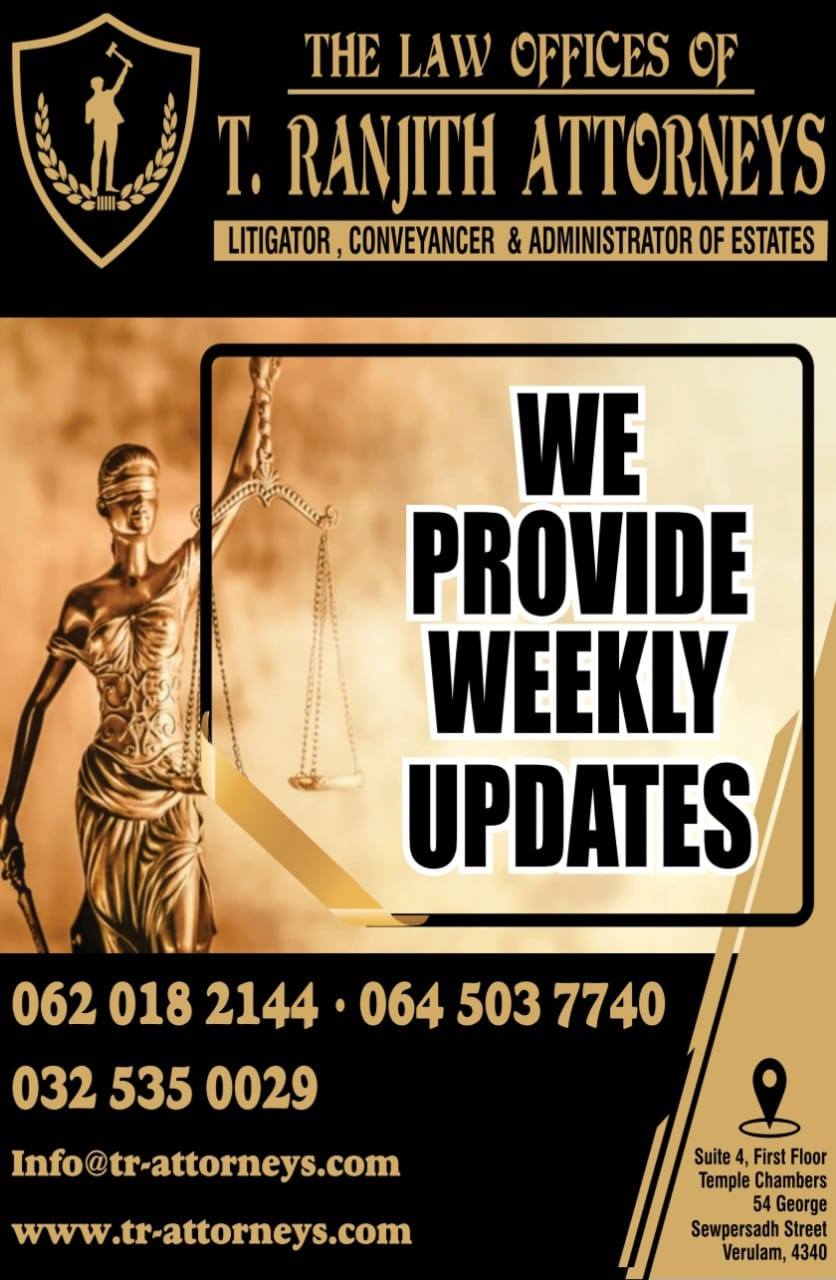 T Ranjith Attorneys | Verulam