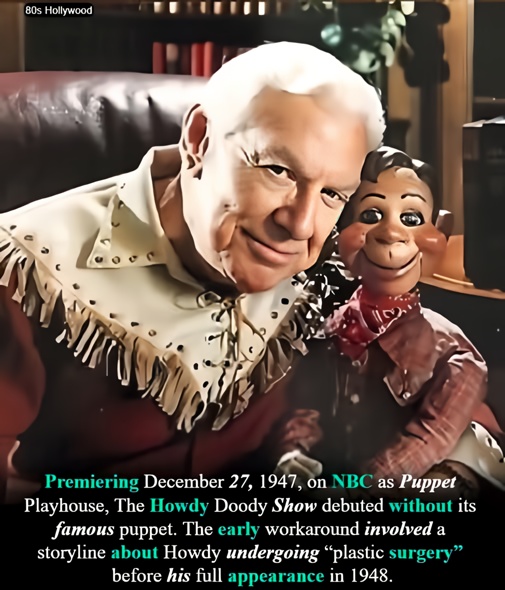 80s - The Howdy Doody Show began as Puppet Playhouse in 1947, with host ...