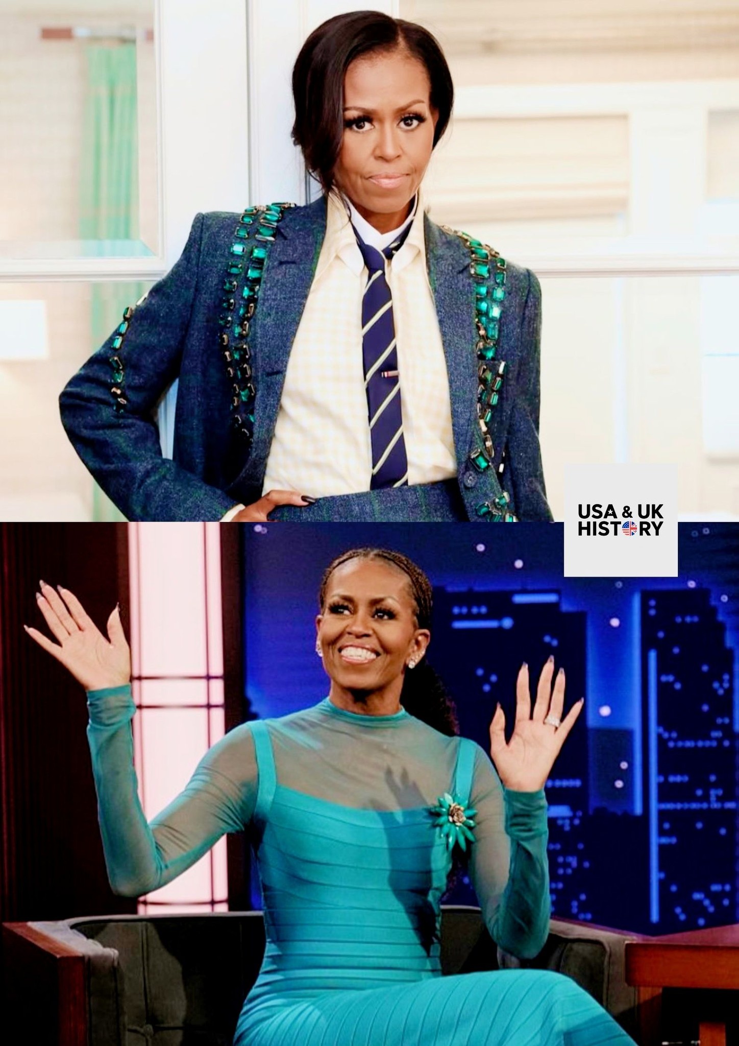 woman in blue dress at inauguration A first lady's inaugural ball can say a lot about her agenda, as well as the political climate of the new administration. Clockwise from left: Arnold Constable; Ira Schwarz/Associated Press; Bettmann/Corbis Jill biden