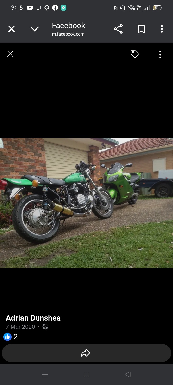 Old school - Zx12r the king of bikes.
