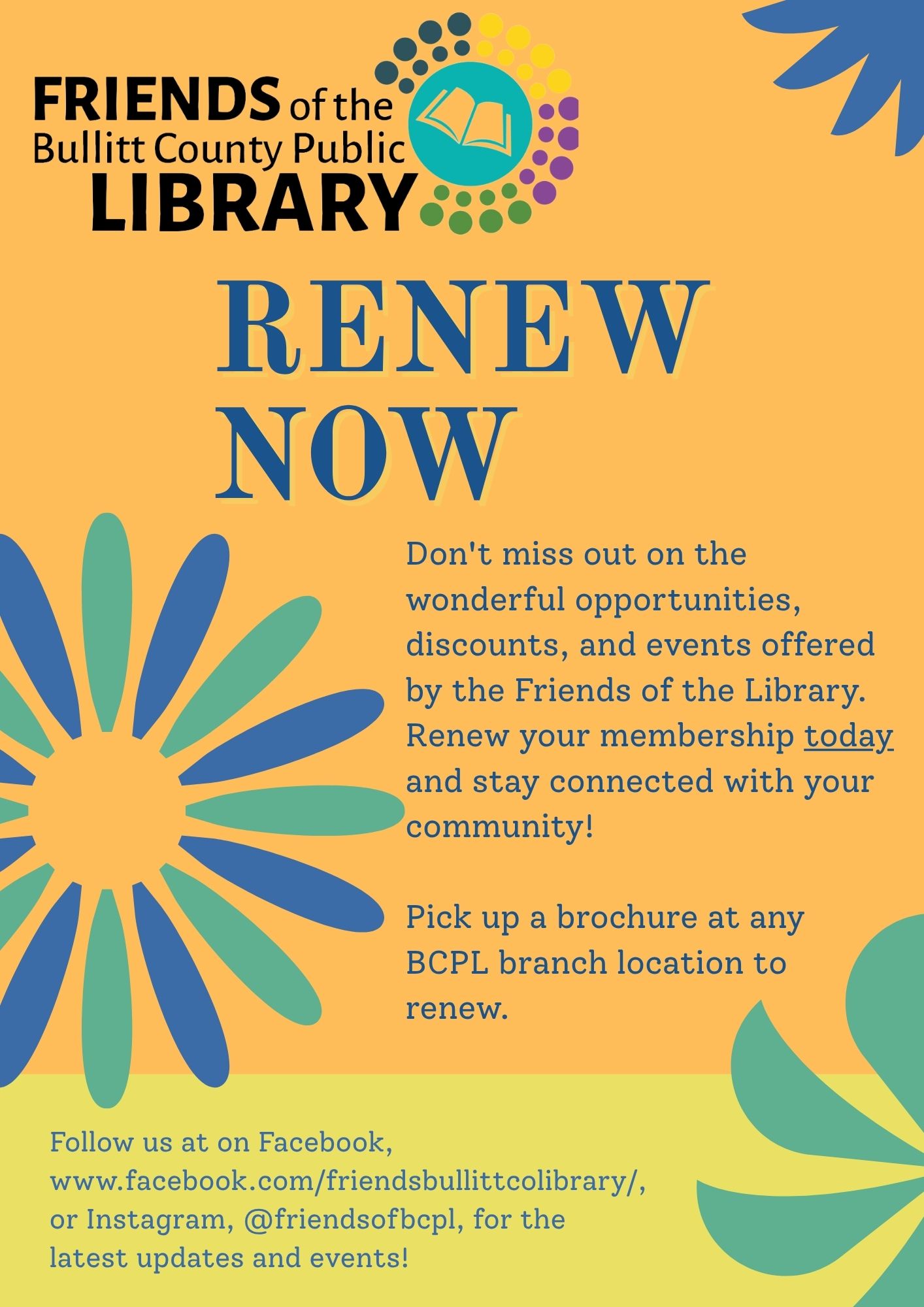 Friends - RENEW NOW!! We have exciting events coming where your Friends ...