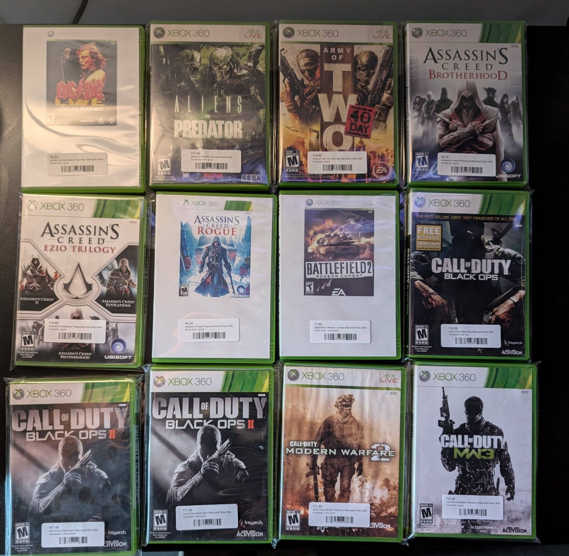 xbox360 ソフト その32 Extra large group of Xbox 360 games 