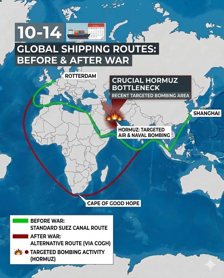 Direct Shipping Route