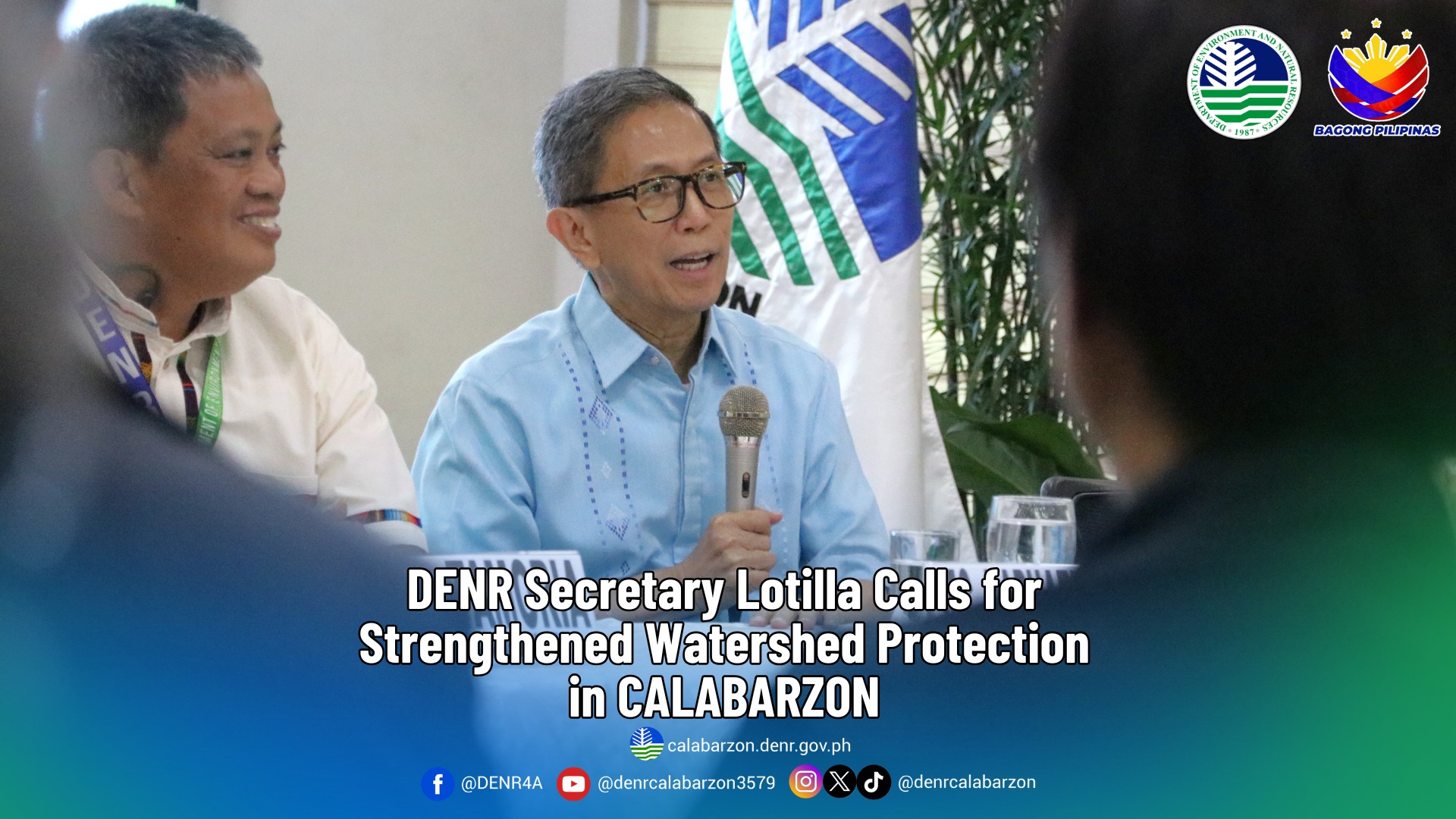#DENRInAction | During his recent... - DENR 4A Calabarzon | Facebook