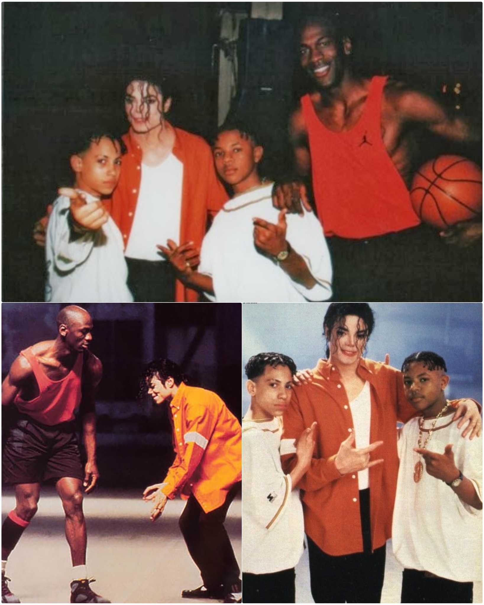 Michael Jackson, Kriss Kross, and Michael Jordan on Q Magazine (1992)