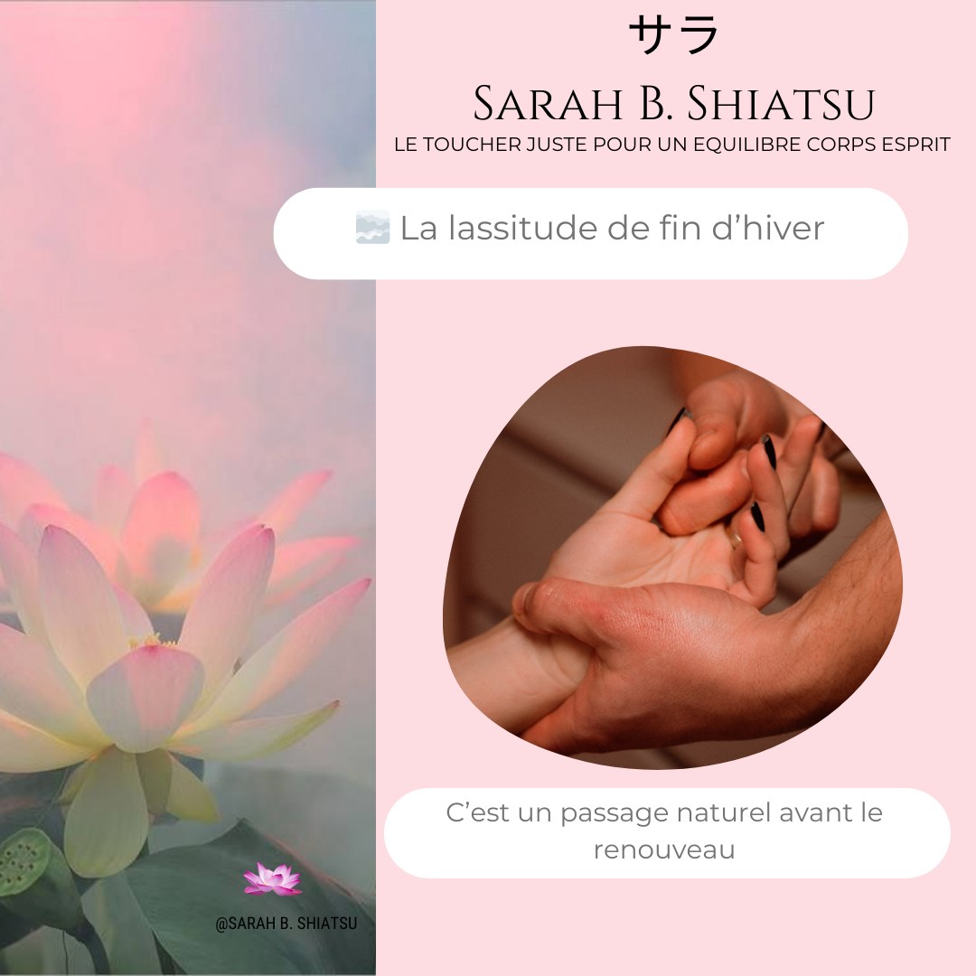 Sarah - 🌫️ La lassitude de fin d’hiver En cette fin d’hiver, beaucoup ...