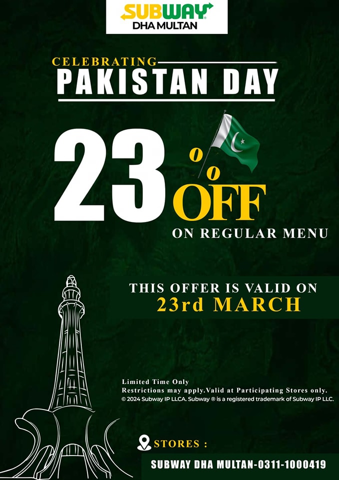 Subway DHA Multan
