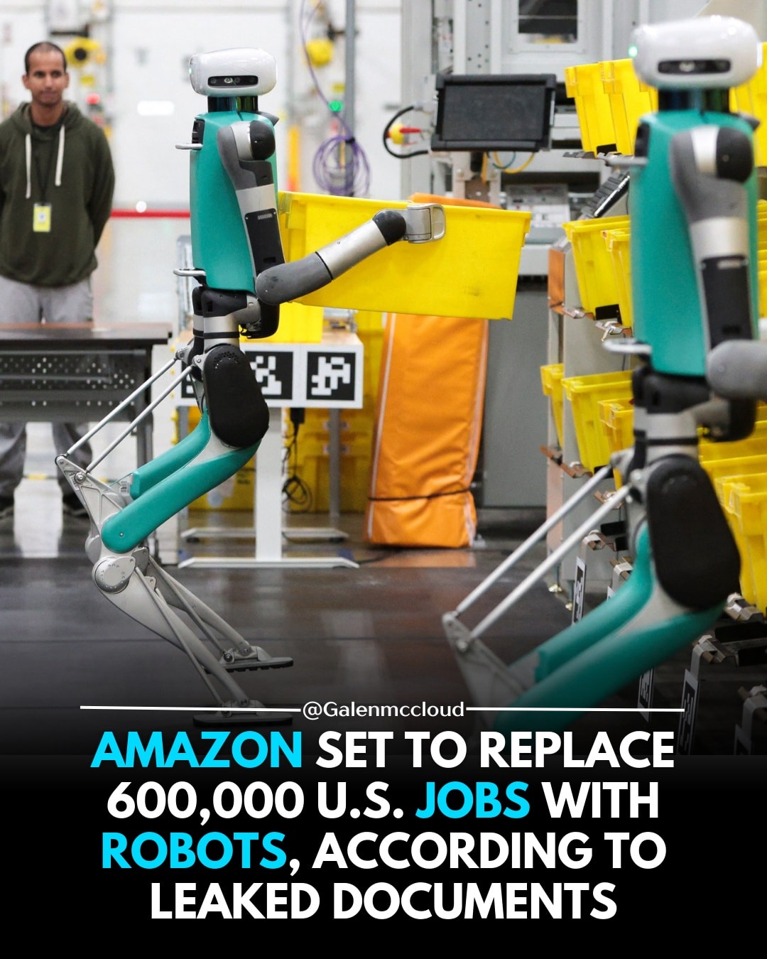 Galen - Amazon Set To Replace 600,000 U.S. Jobs With Robots, According ...