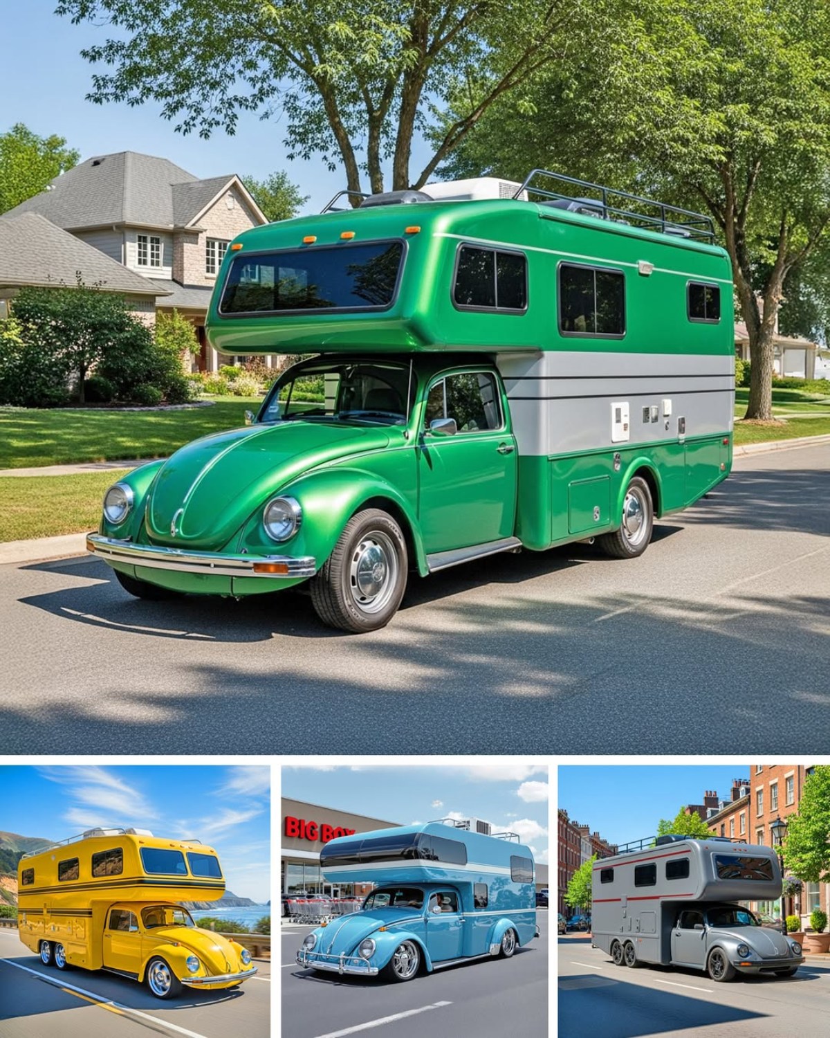 Design - Volkswagen Beetle Camper RV! 😂😁 | Facebook